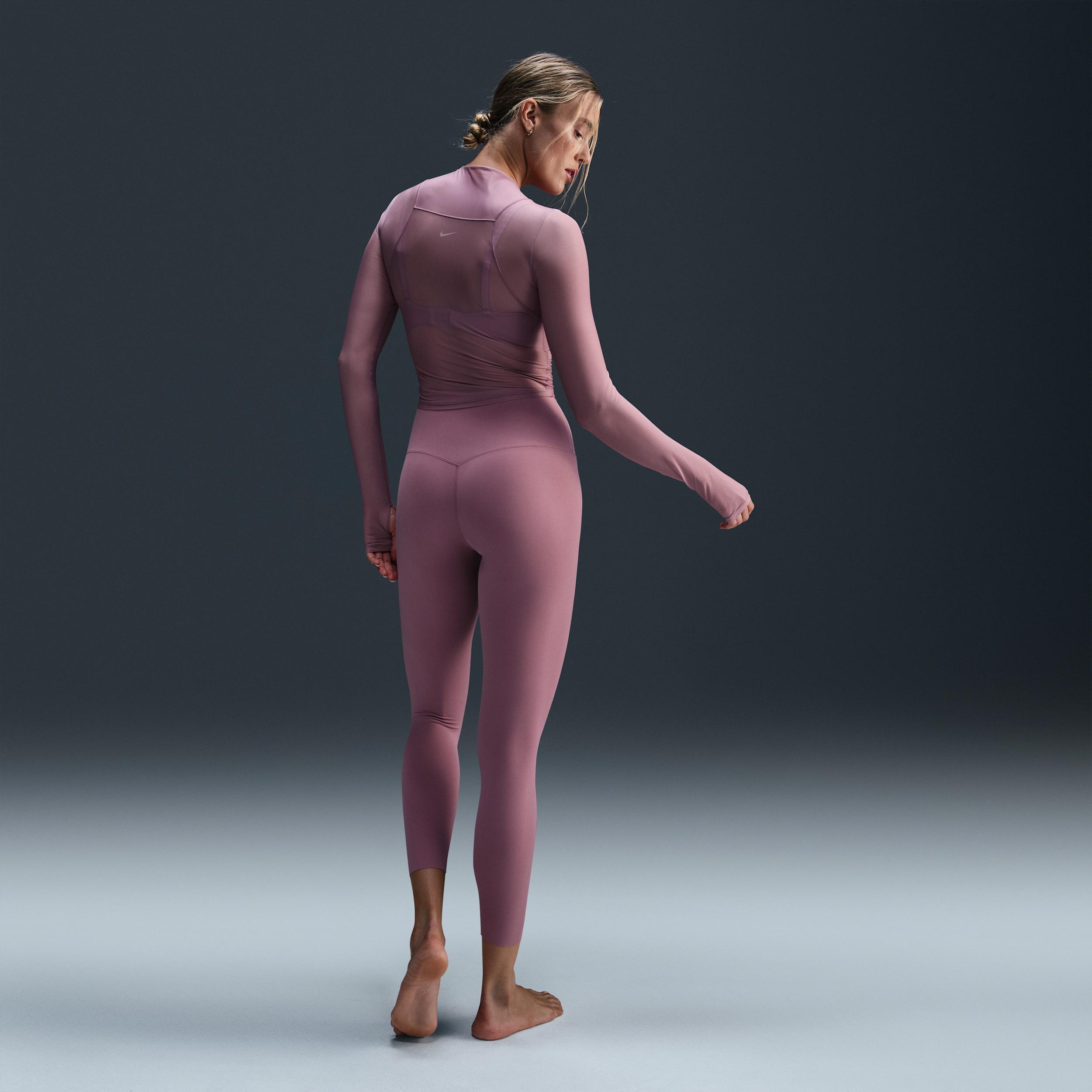 Nike Zenvy Sheer Women's Dri-FIT Long-Sleeve Top Product Image