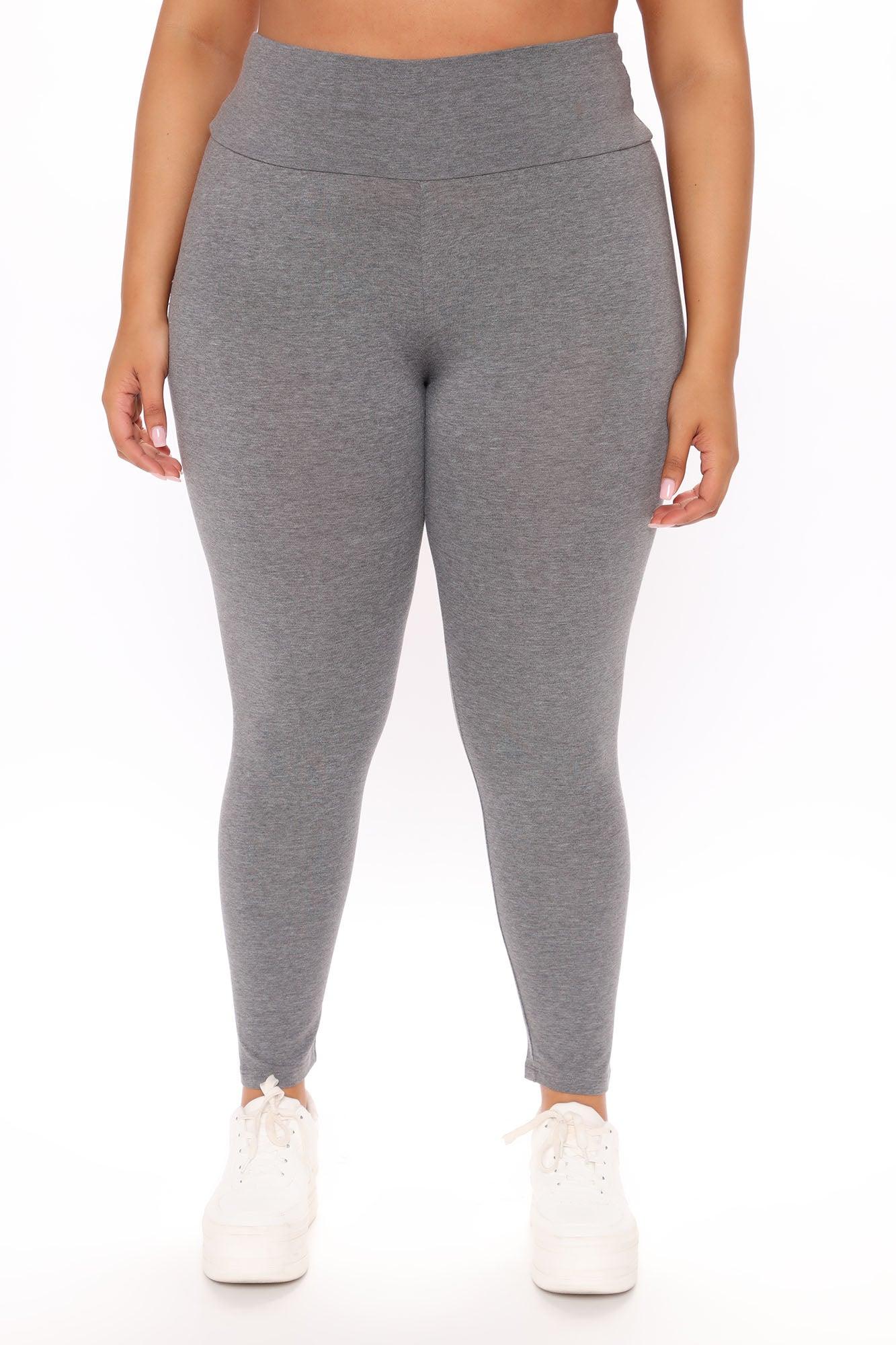 Brooke Leggings - Heather Grey Product Image
