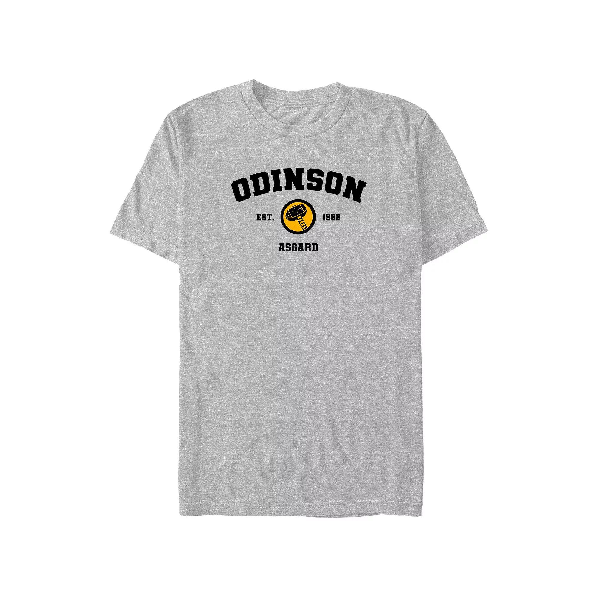 Big & Tall Marvel Thor Odinson Est. 1962 Graphic Tee, Men's, Size: 3XB, Athletic Grey Product Image