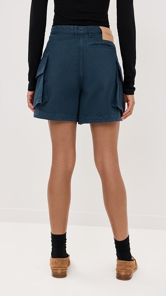 JW Anderson High Waist Cargo Shorts | Shopbop Product Image