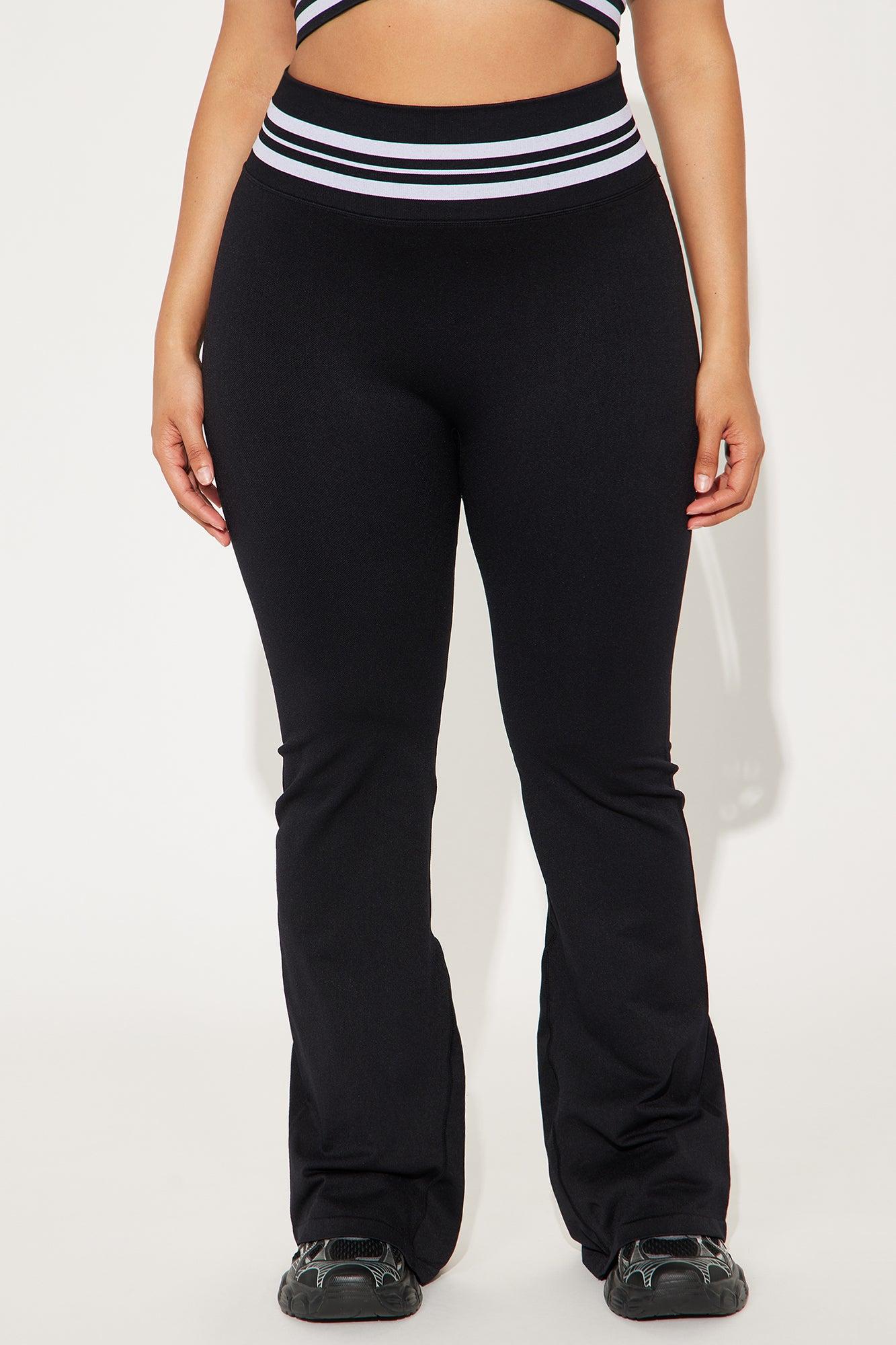 Caddy Crew Flex Seamless Active Yoga Pant - Black Product Image