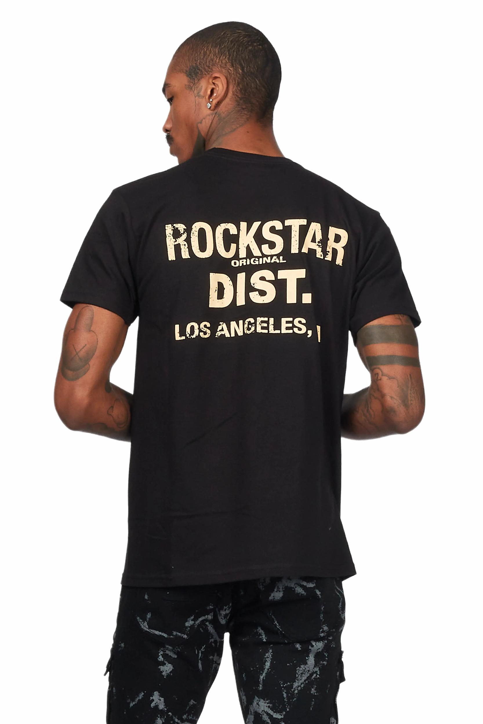 Dalasia Black/Beige Oversized Tee Female Product Image