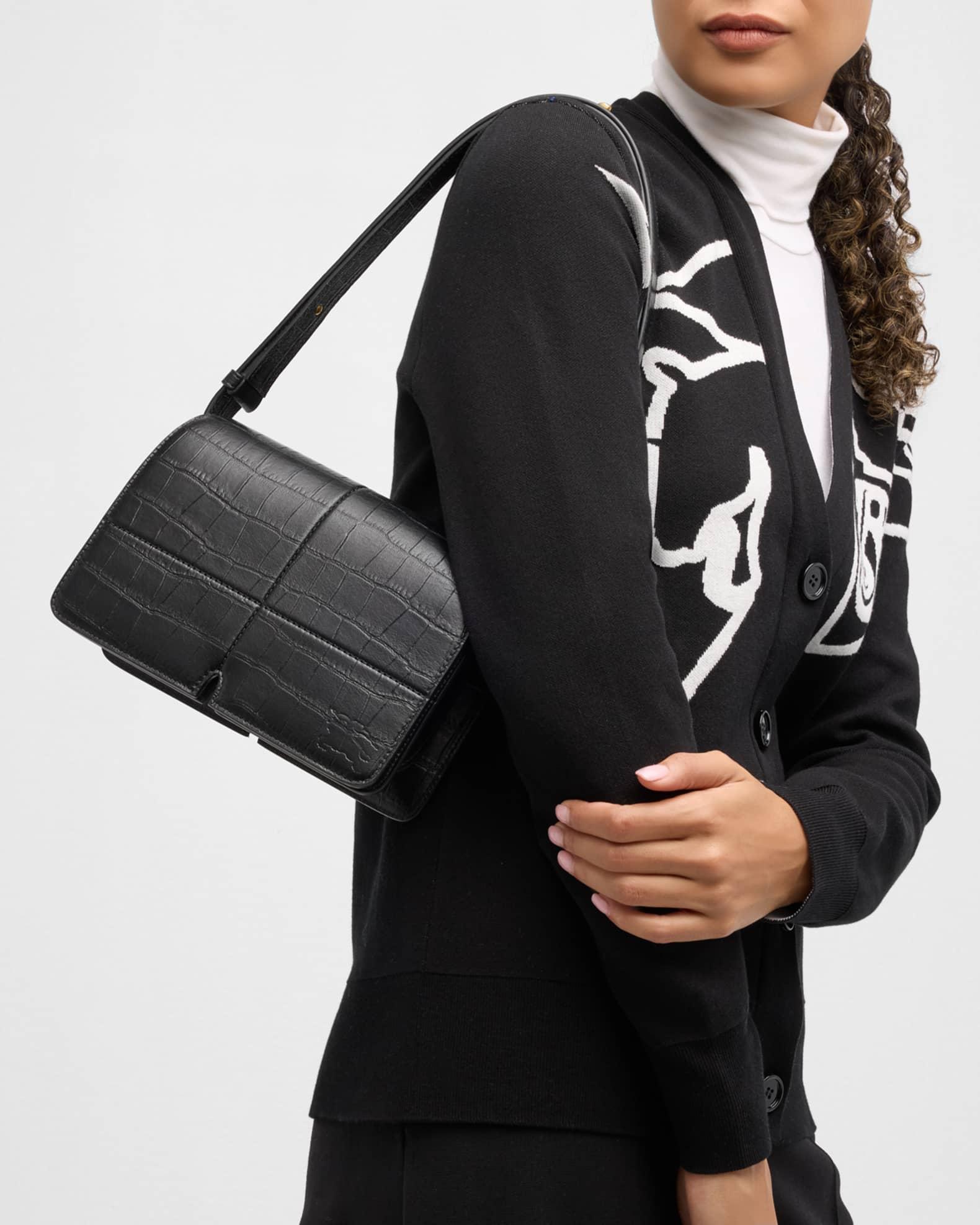 Snip Leather Flap Shoulder Bag Product Image