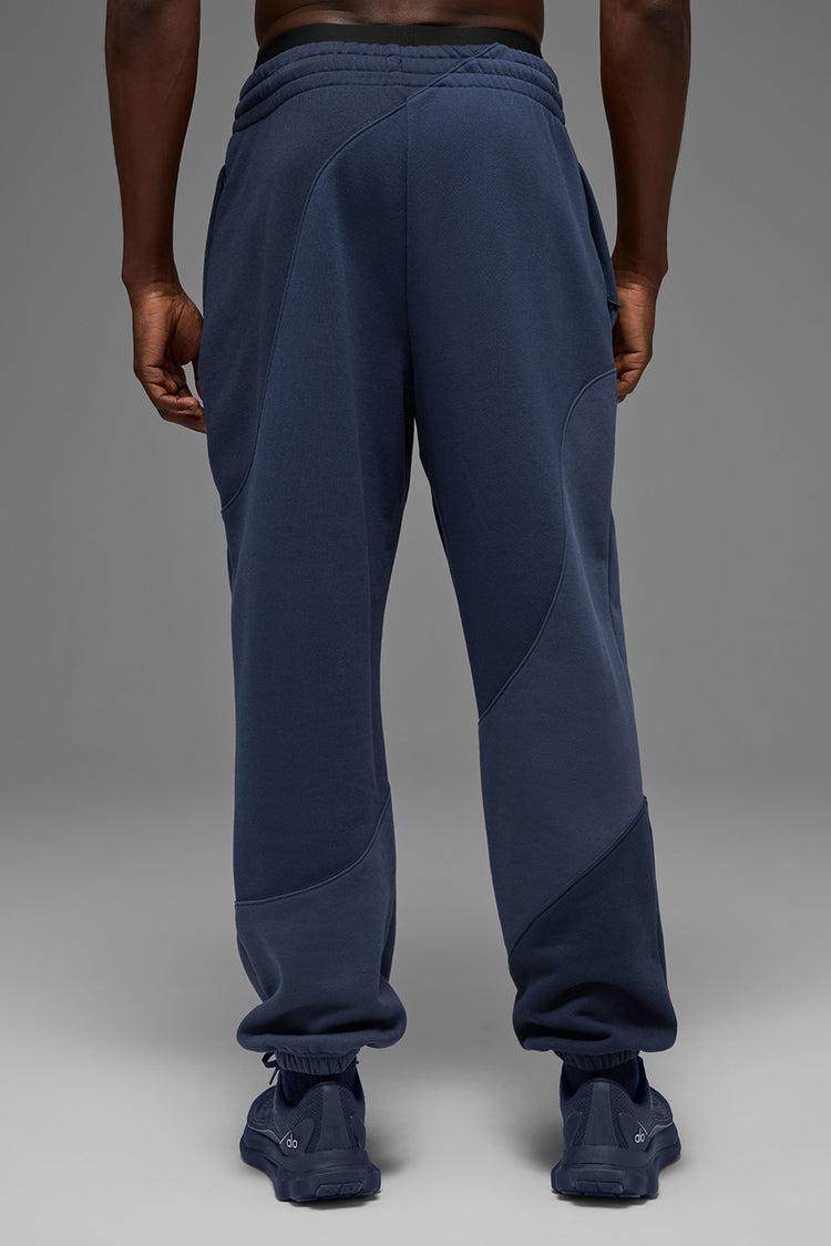 Make Waves Sweatpant - Navy Tonal Male Product Image