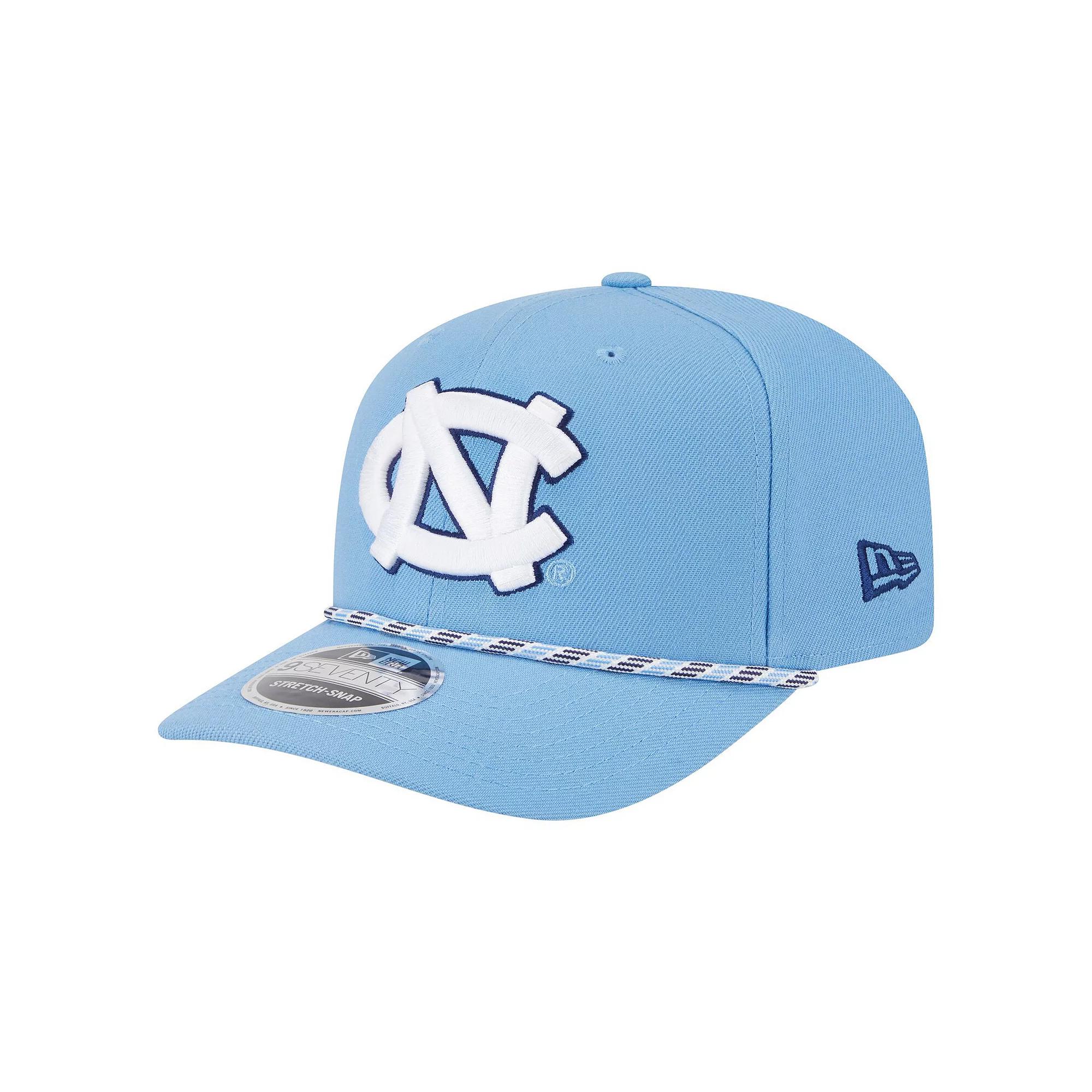 Men's New Era Carolina Blue North Carolina Tar Heels Game Day Multi-Rope 9SEVENTY Stretch-Snap Hat, Light Product Image