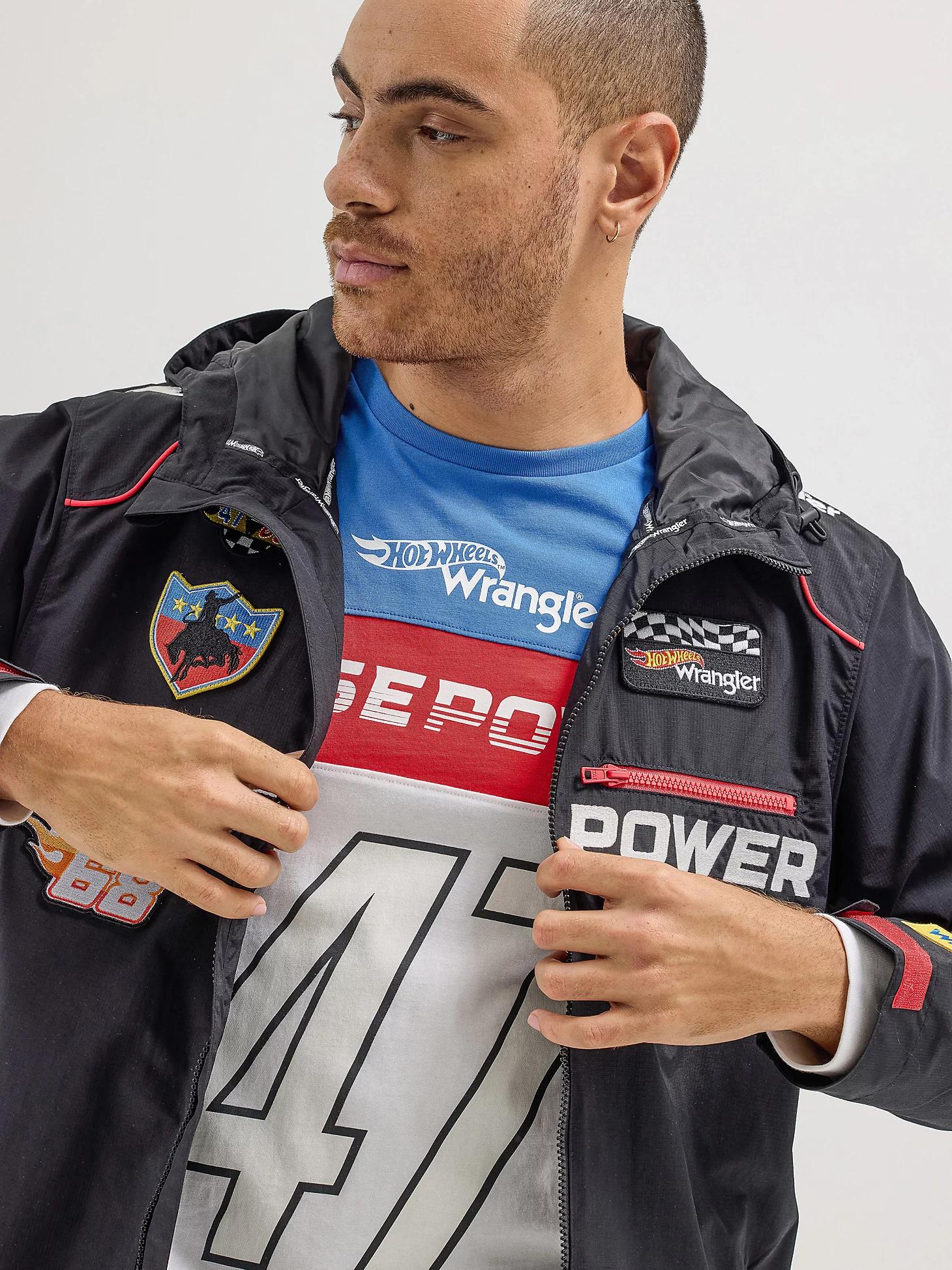 Wrangler® x Hot Wheels™ Men's Anorak Jacket | Men's JACKETS & OUTERWEAR | Wrangler® Product Image