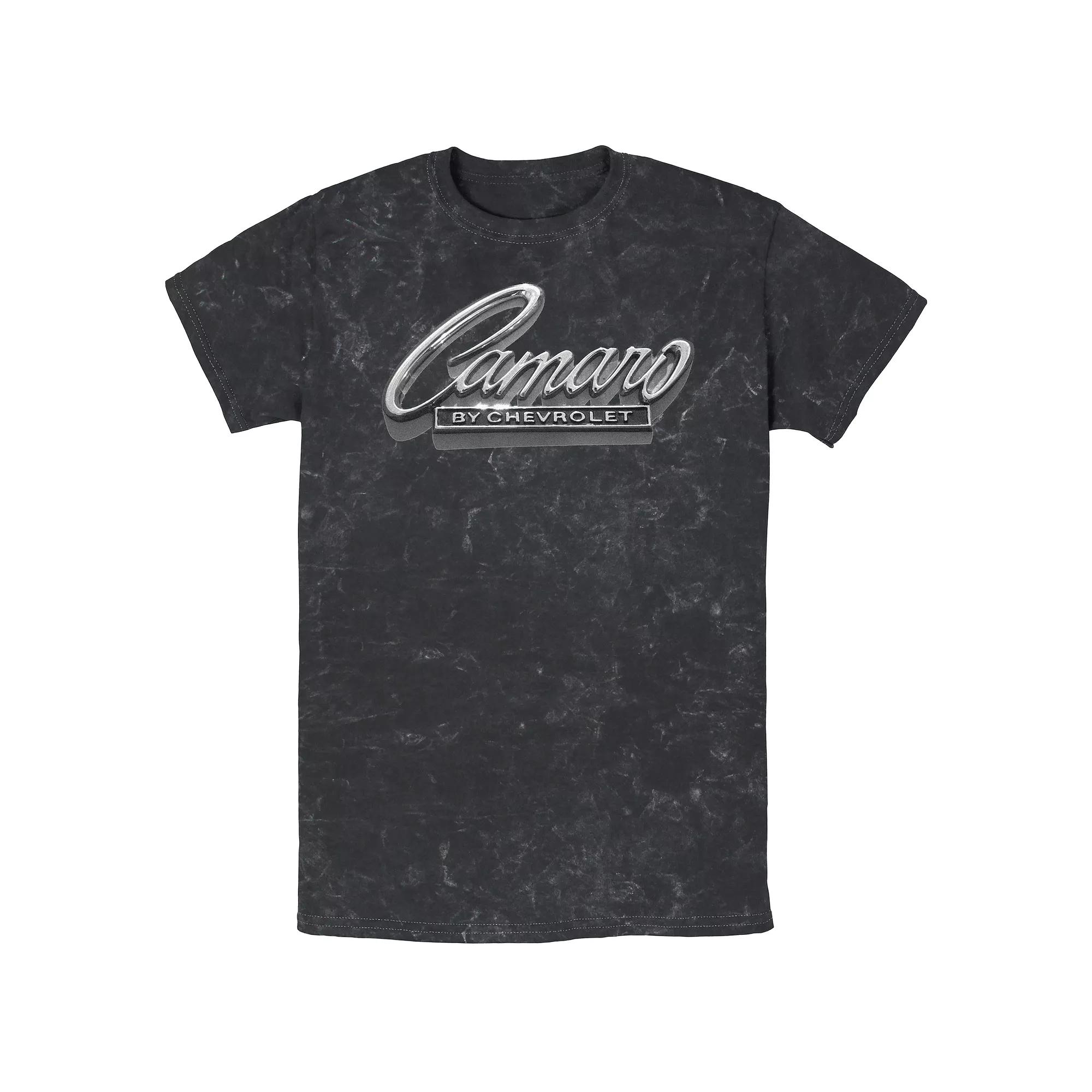 Men's Camaro By Chevrolet Mineral Wash Graphic Tee,  Product Image