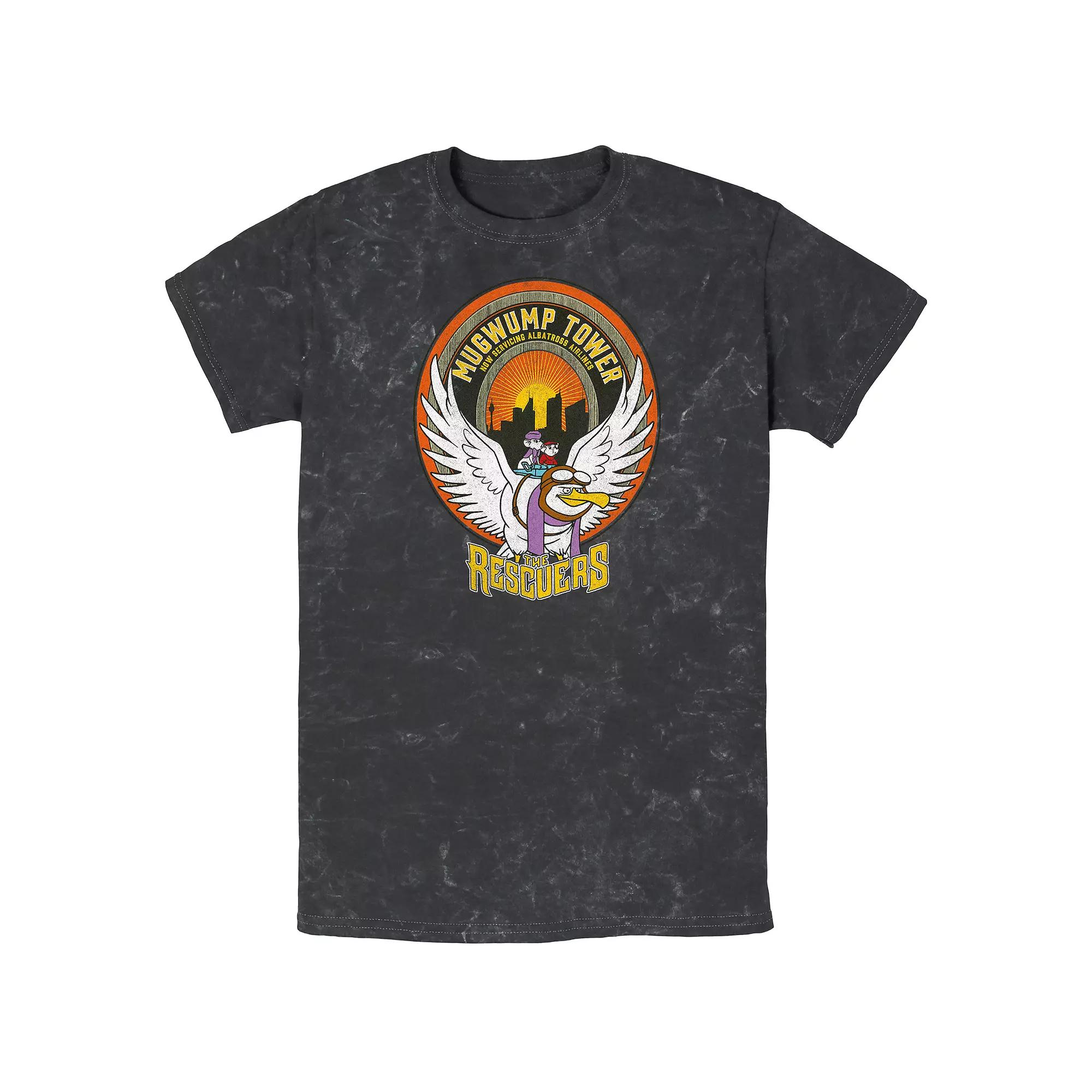 Disney's The Rescuers Men's Mugwump Tower Albatross Airlines Graphic Tee,  Product Image