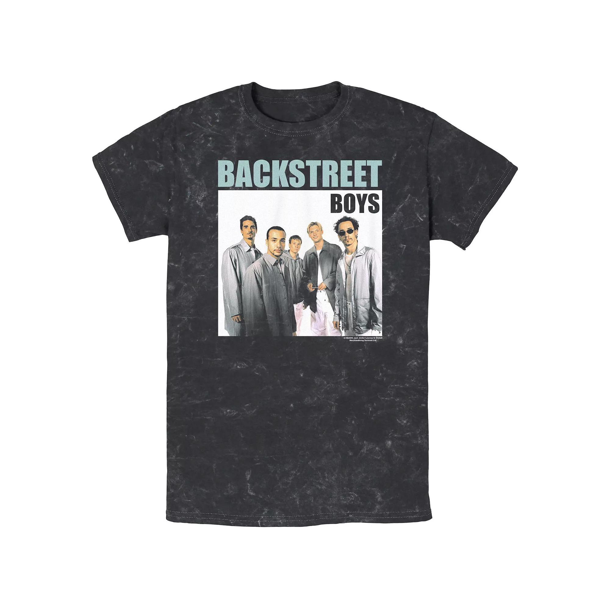 Men's Backstreet Boys Headliners Mineral Wash Graphic Tee,  Product Image