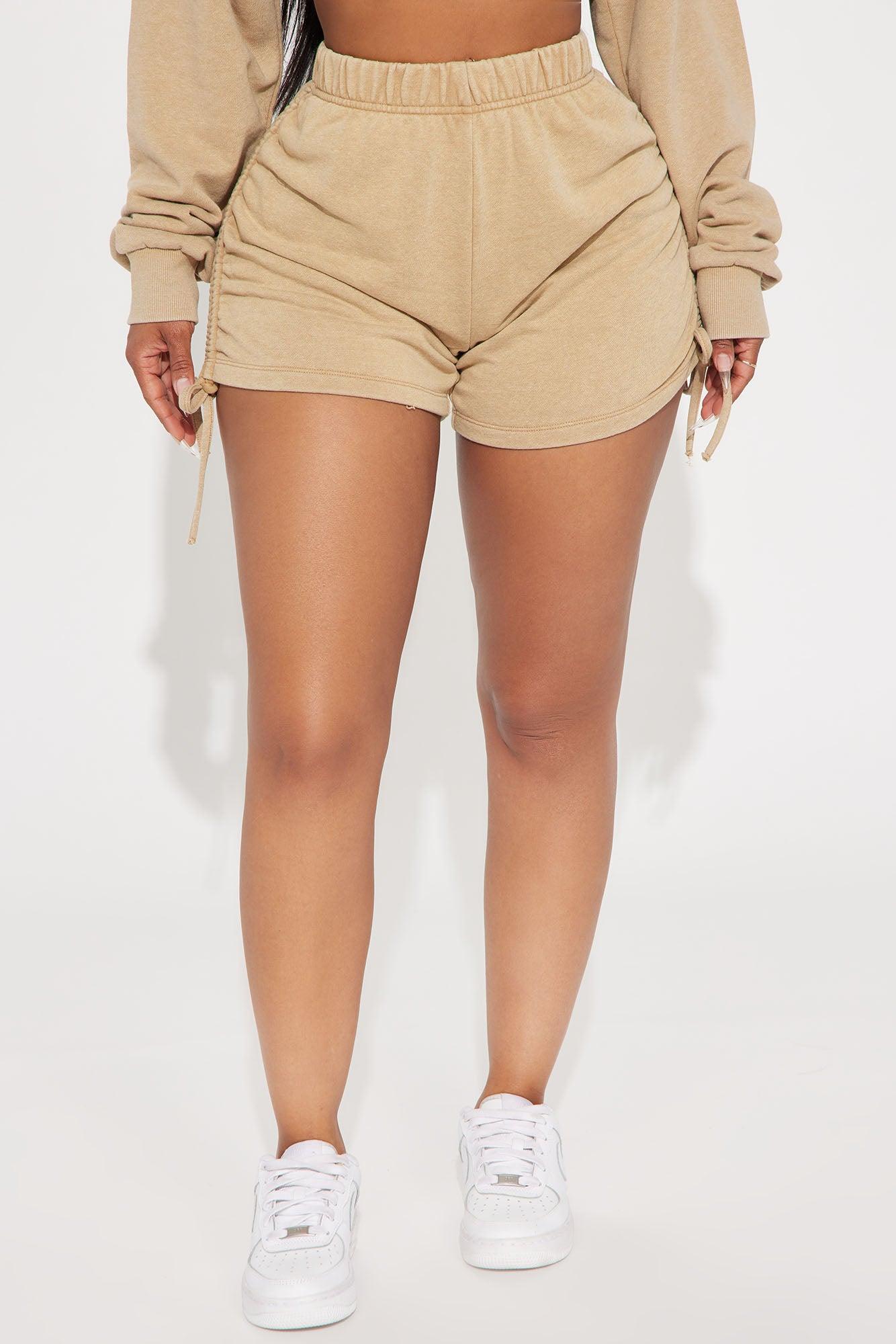A Flight Away Lounge Short - Taupe Product Image