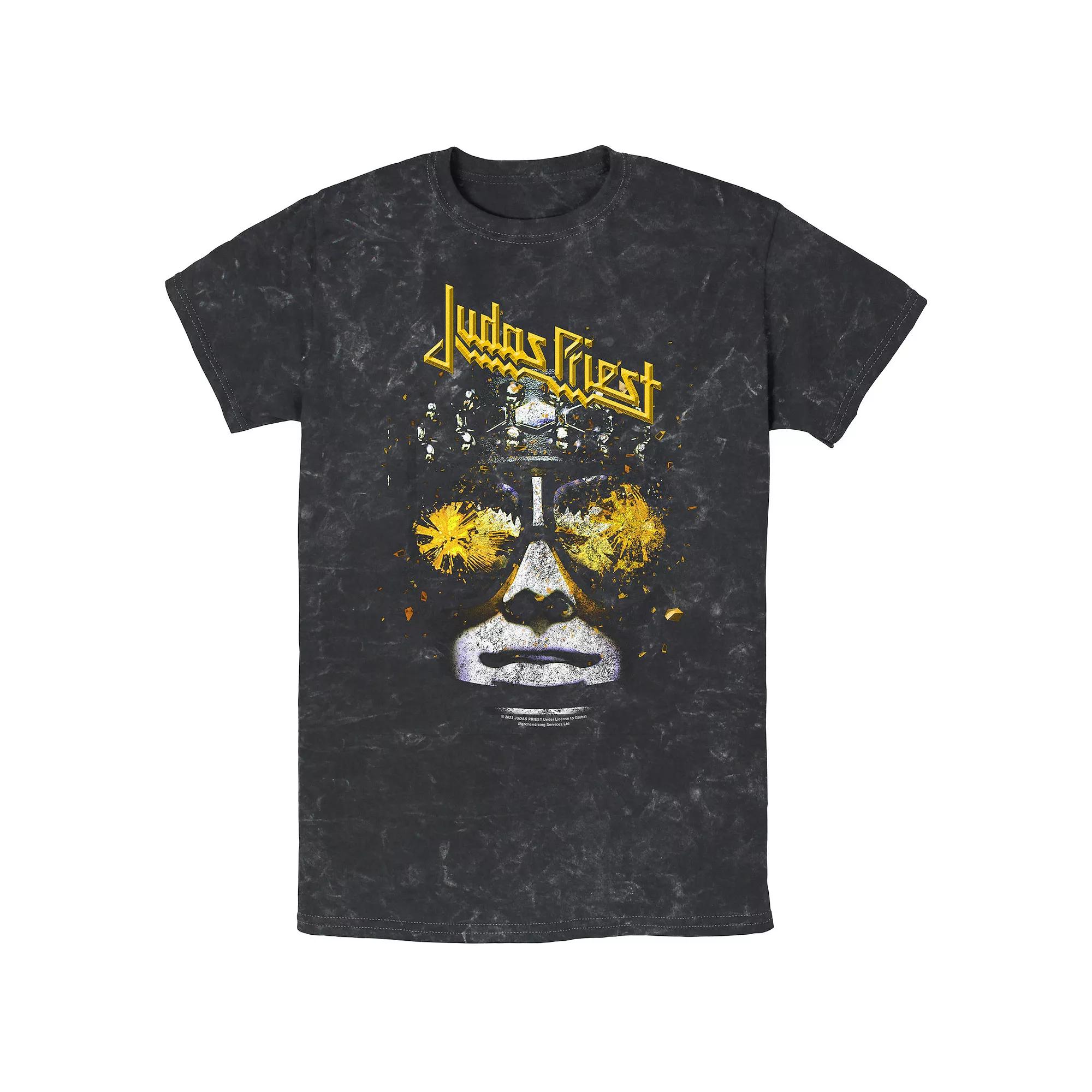 Men's Judas Priest Killing Machine Mineral Wash Graphic Tee,  Product Image