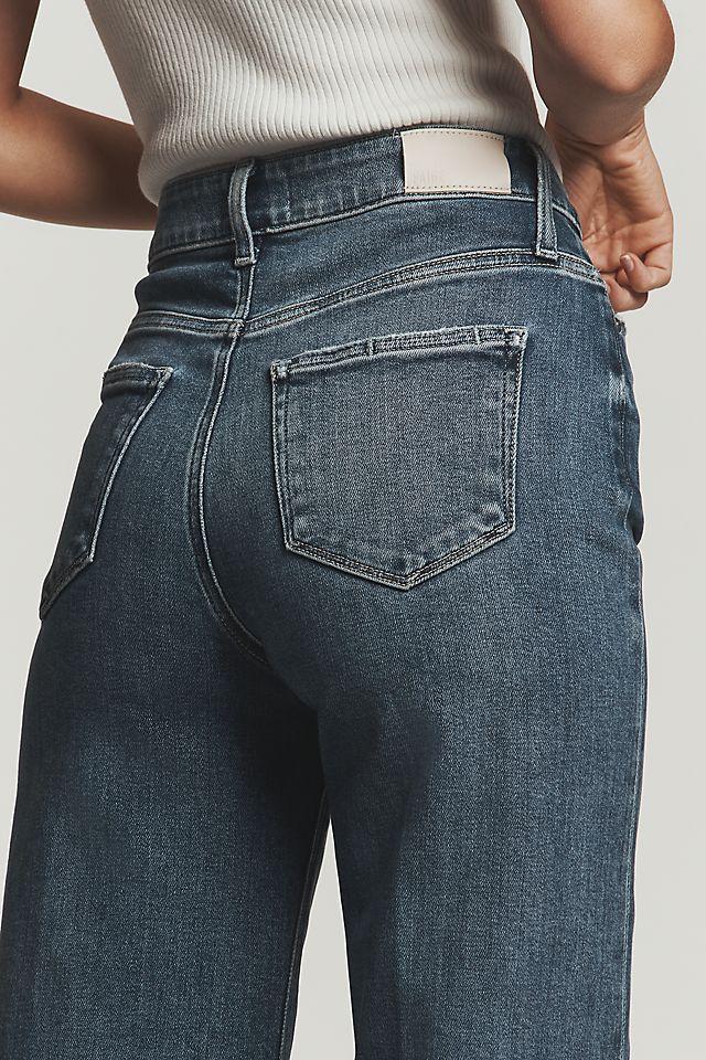 PAIGE Anessa High-Rise Crop Wide Leg Jeans Product Image