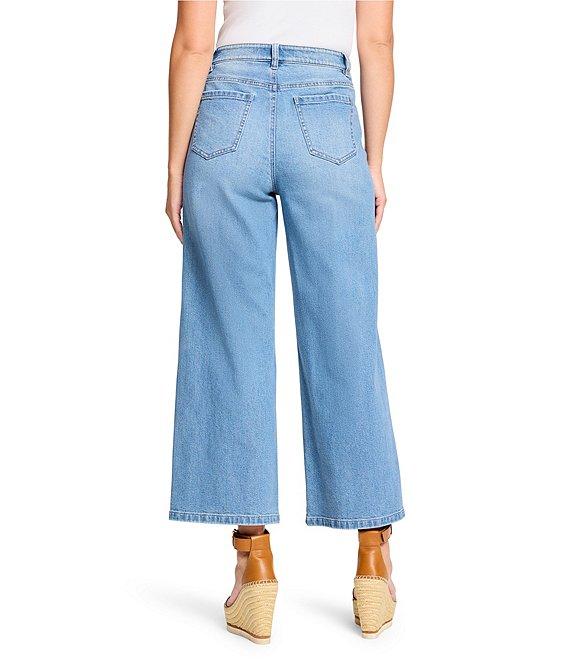 NIC + ZOE Denim Forward Seam Weekend Wide Leg Jeans Product Image