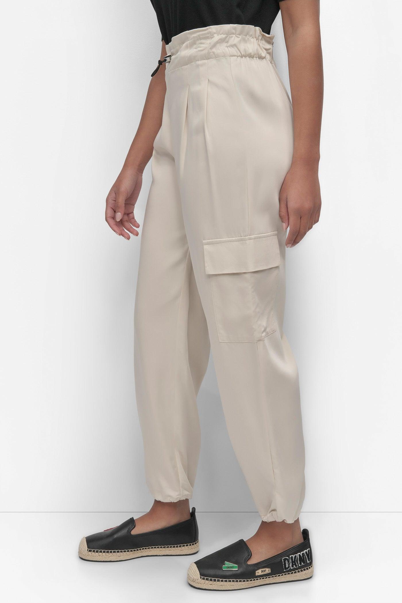 SOFT CARGO PANT WITH BUNGEE WAIST Product Image
