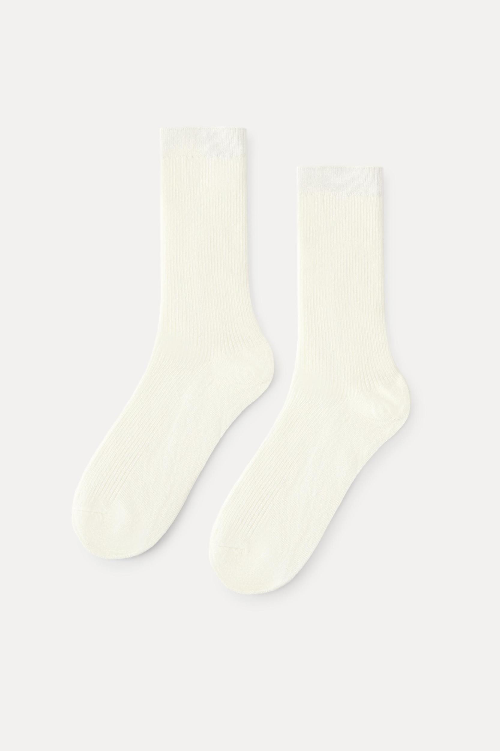 RIBBED COTTON SOCKS Product Image