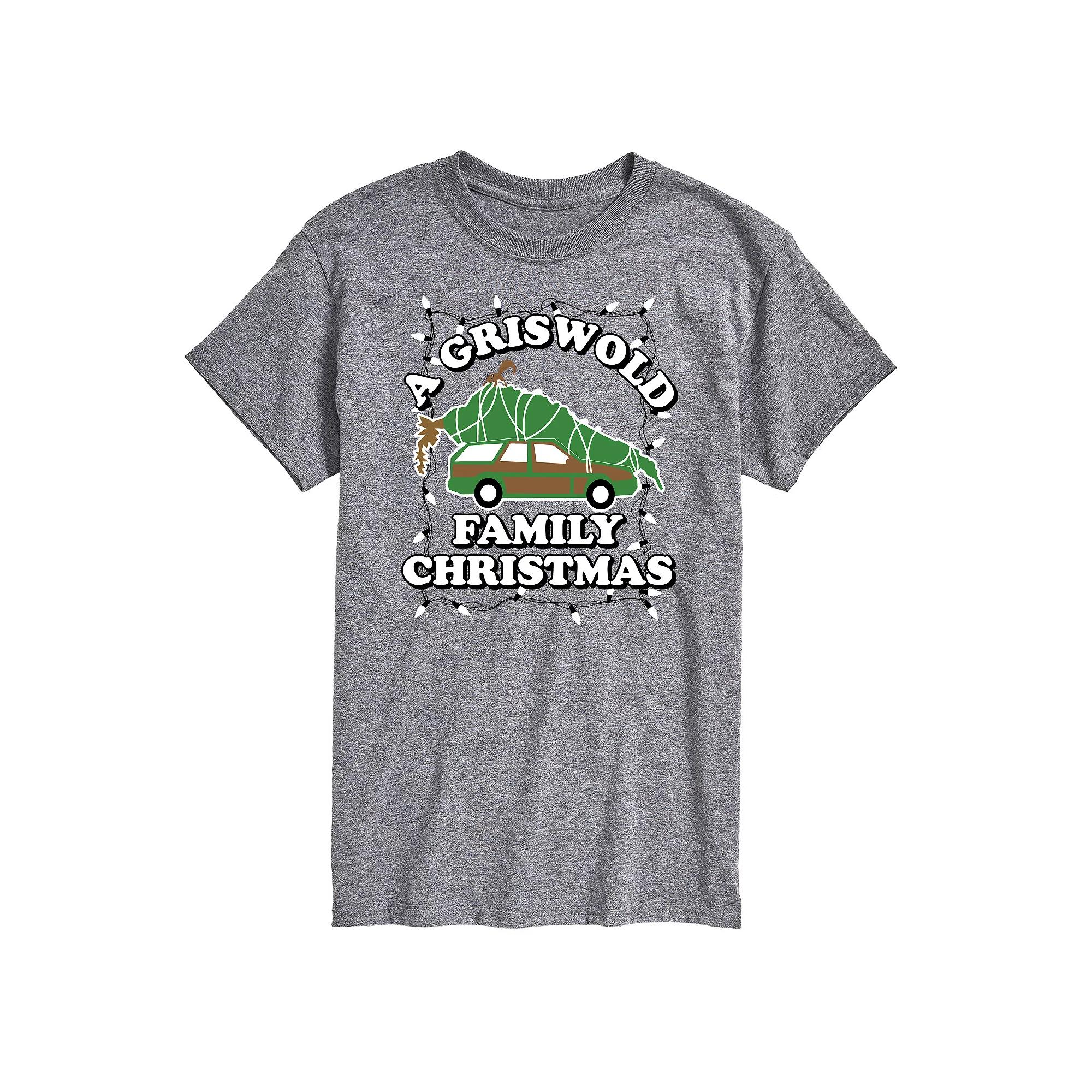 Big & Tall National Lampoon's Christmas Vacation Griswold Van Graphic Tee, Men's,  Product Image