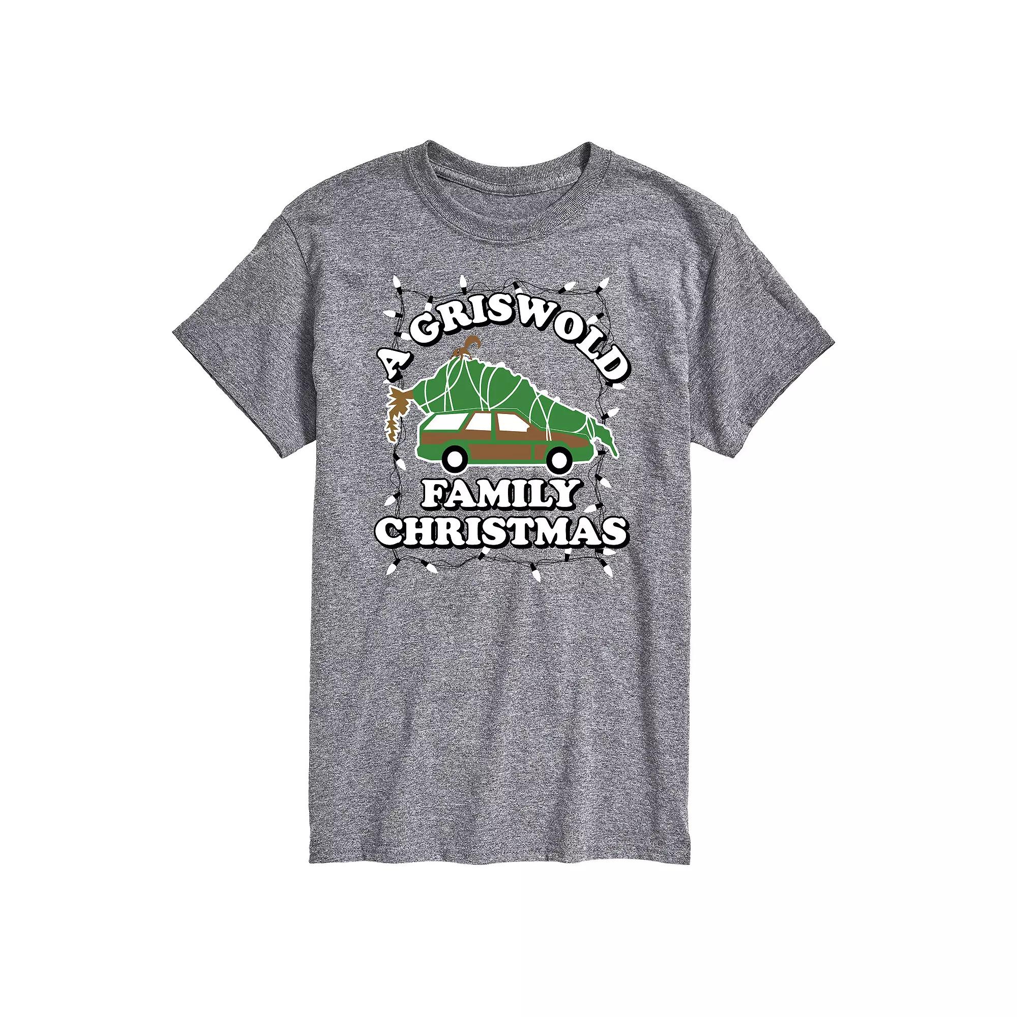 Big & Tall National Lampoon's Christmas Vacation Griswold Van Graphic Tee, Men's,  Product Image