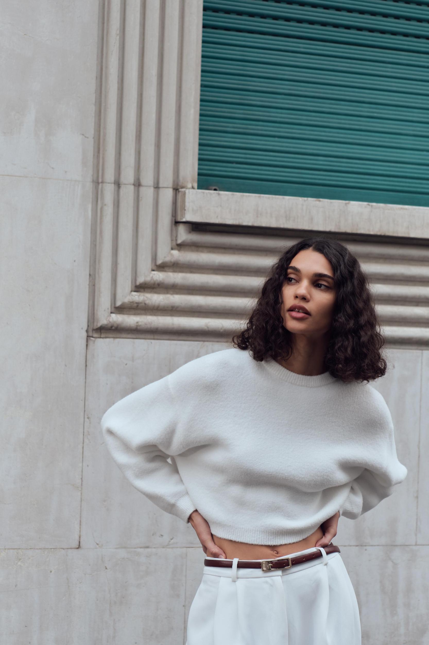 SOFT FEEL KNIT SWEATER Product Image