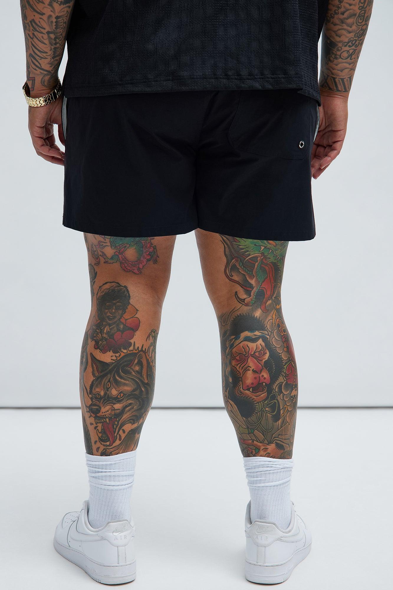 Montez Stretch Swim Trunk Short - Black Product Image