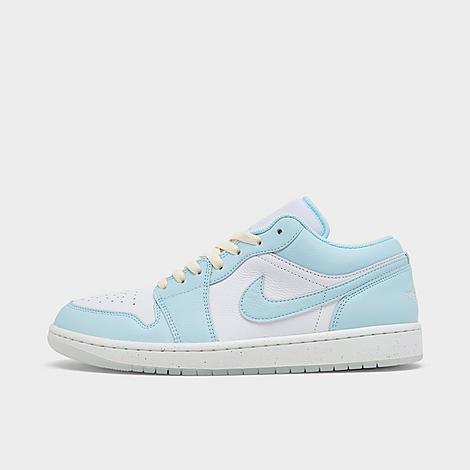 Jordan Mens Air Retro 1 Low SE Casual Shoes in Glacier Blue/Summit White/Guava Ice Product Image