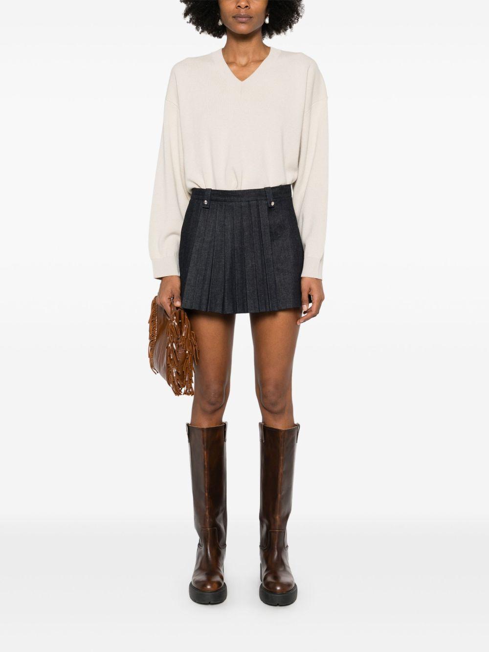 pleated skorts Product Image