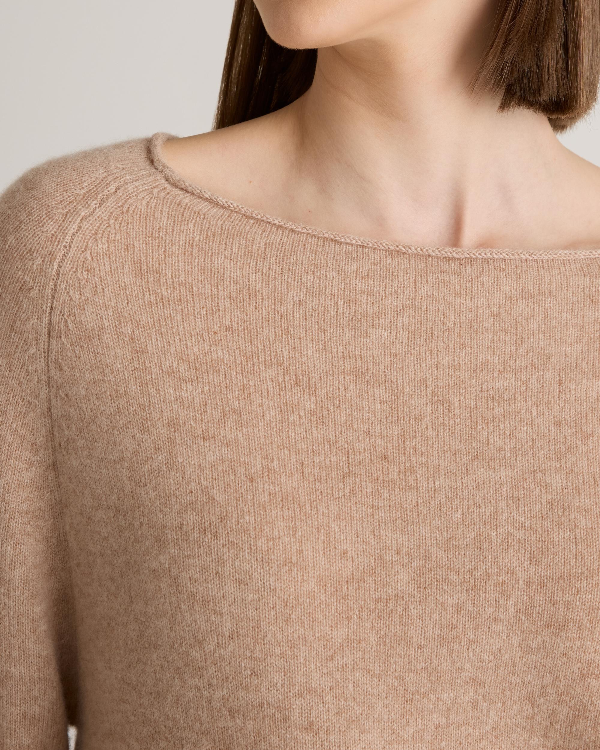 Quince | Women's Mongolian Cashmere Boatneck Sweater Product Image