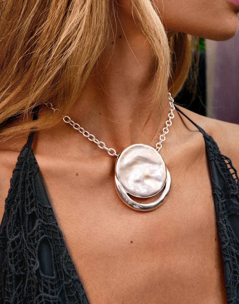 Lisa Necklace - Silver Product Image