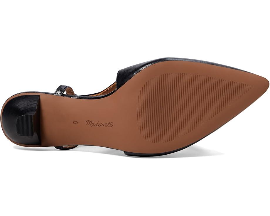 Women's Madewell The Debbie Slingback Pump In Leather Product Image