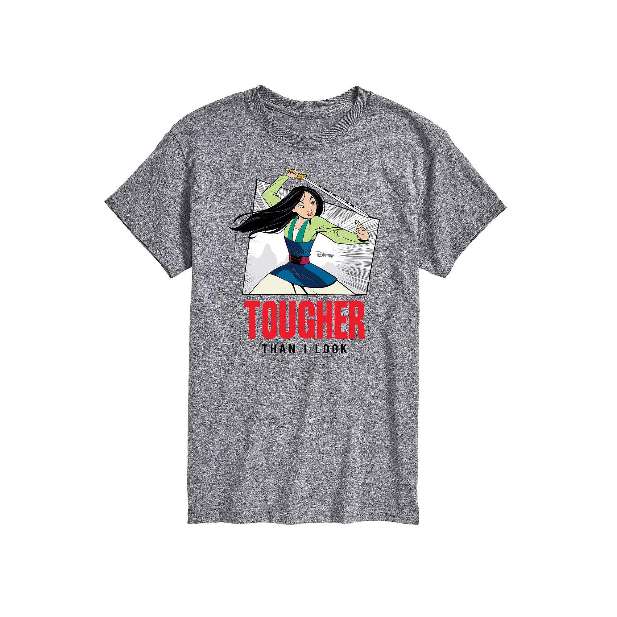Disney's Mulan Big & Tall Tougher Than I Look Graphic Tee, Men's,  Product Image