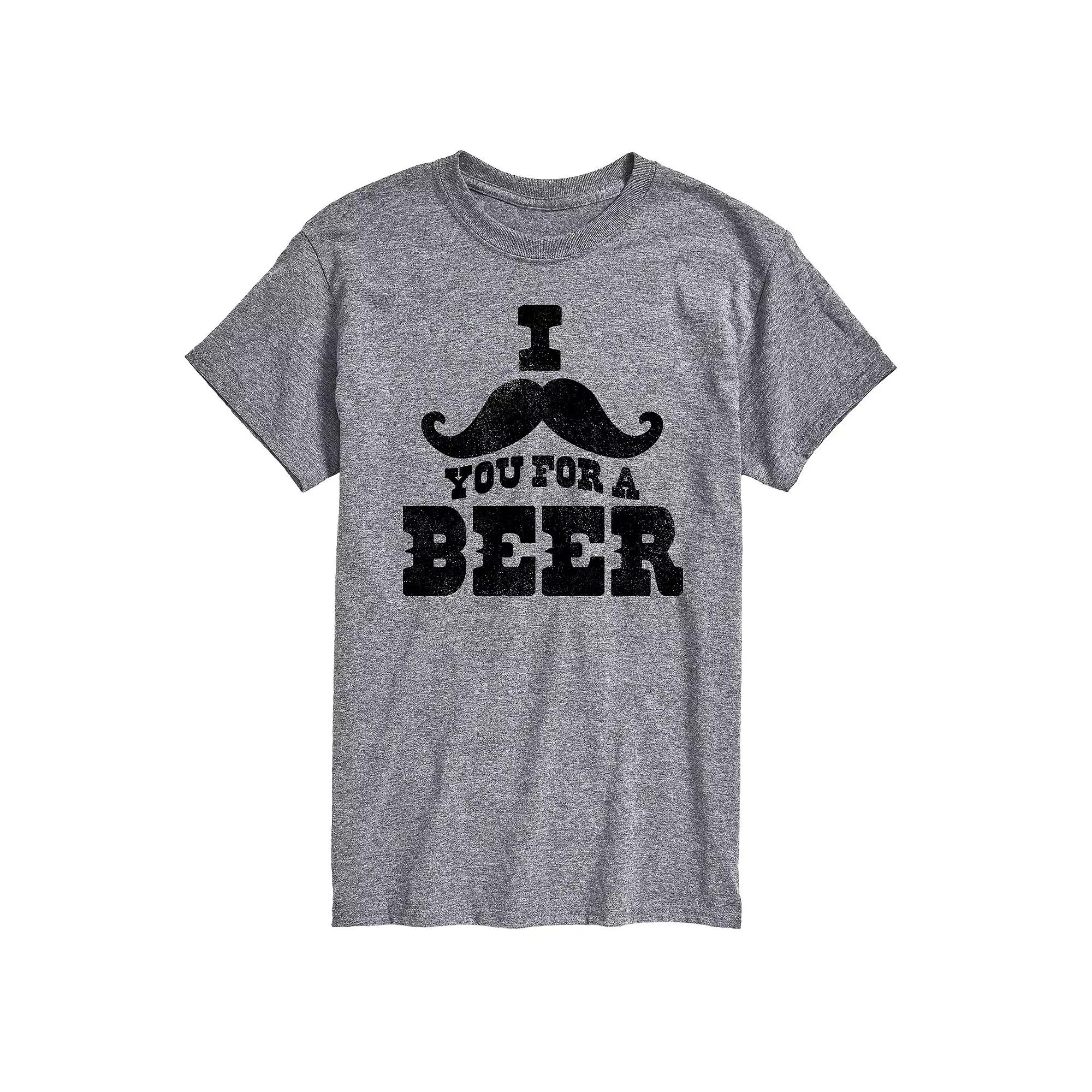 Men's I Mustache You for a Beer Tee,  Product Image