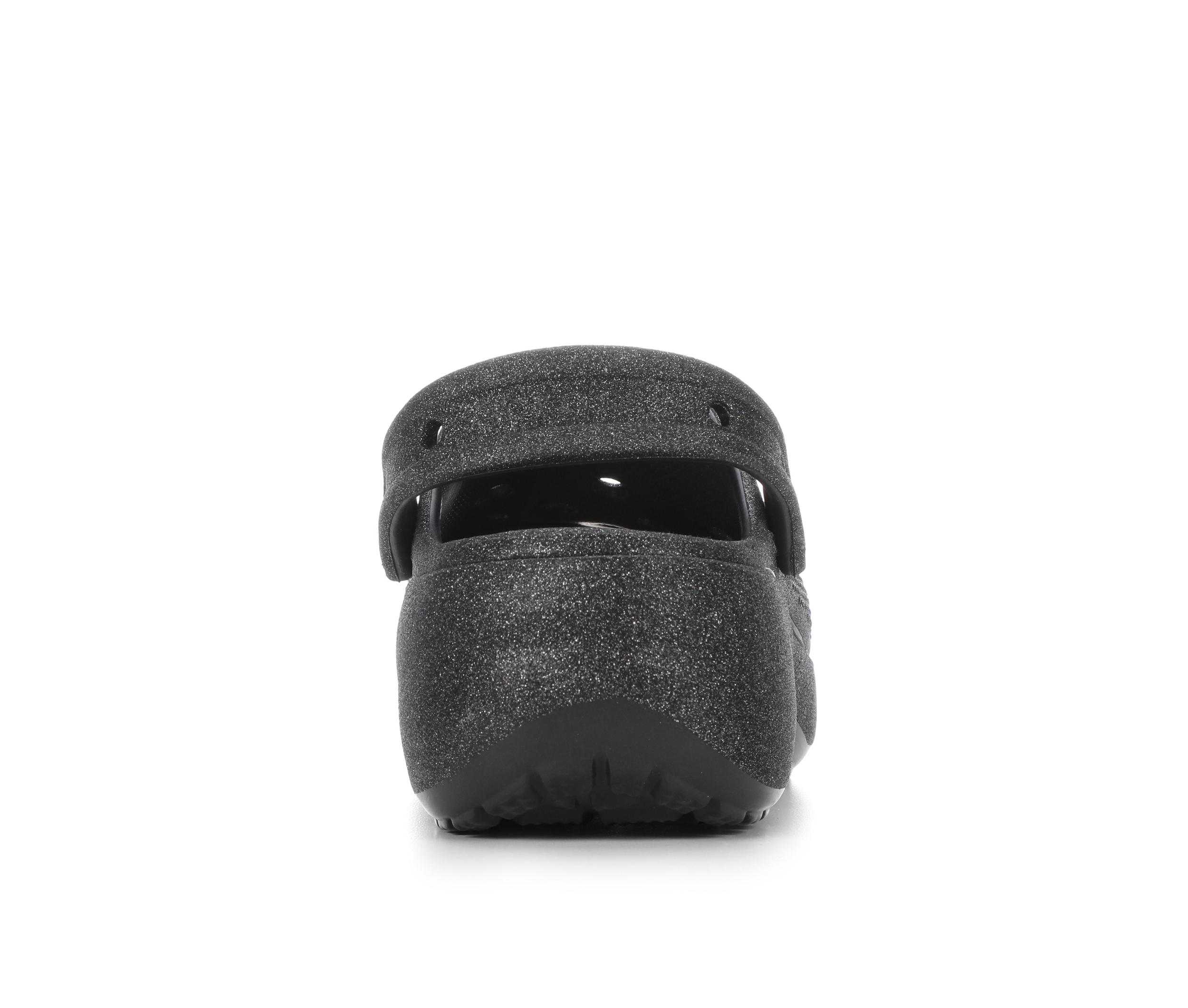 Women's Crocs Classic Platform Glitter Clogs Product Image