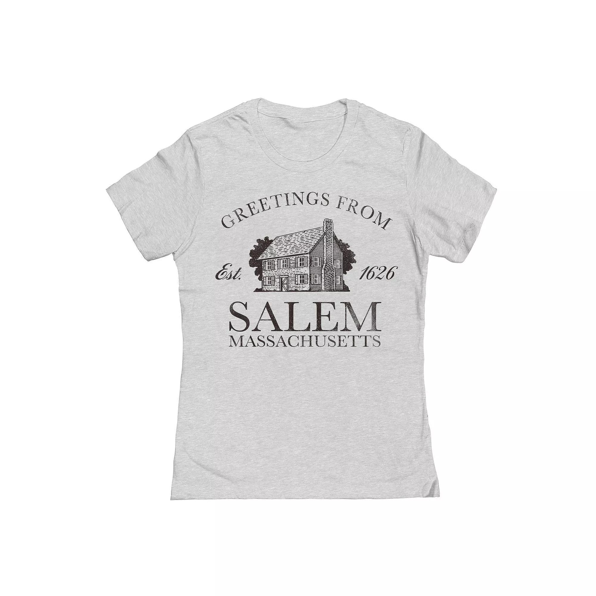 Junior's Grayson Threads The Label Cabin Salem Massachusetts Graphic Tee, Women's,  Product Image