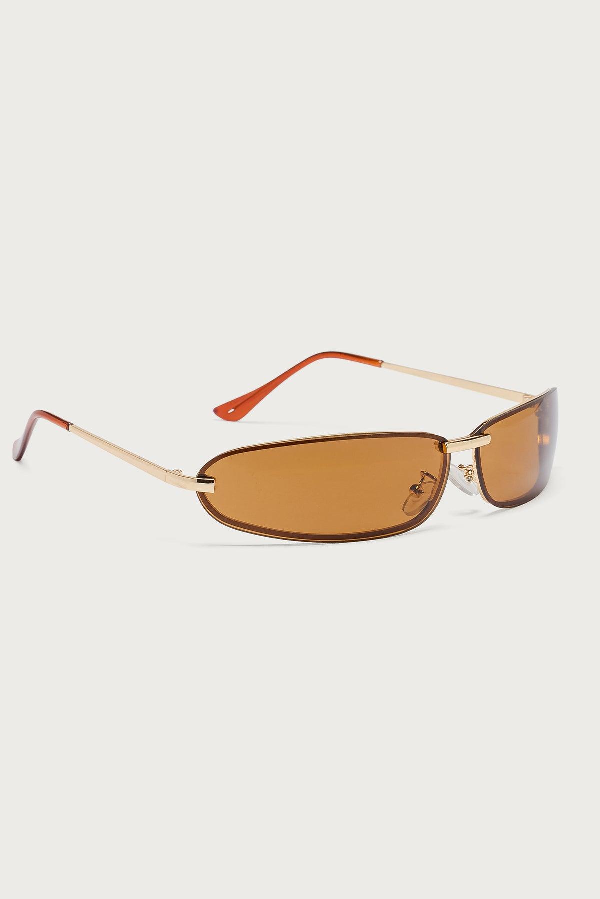 Golden Era Oval Sunglasses Product Image