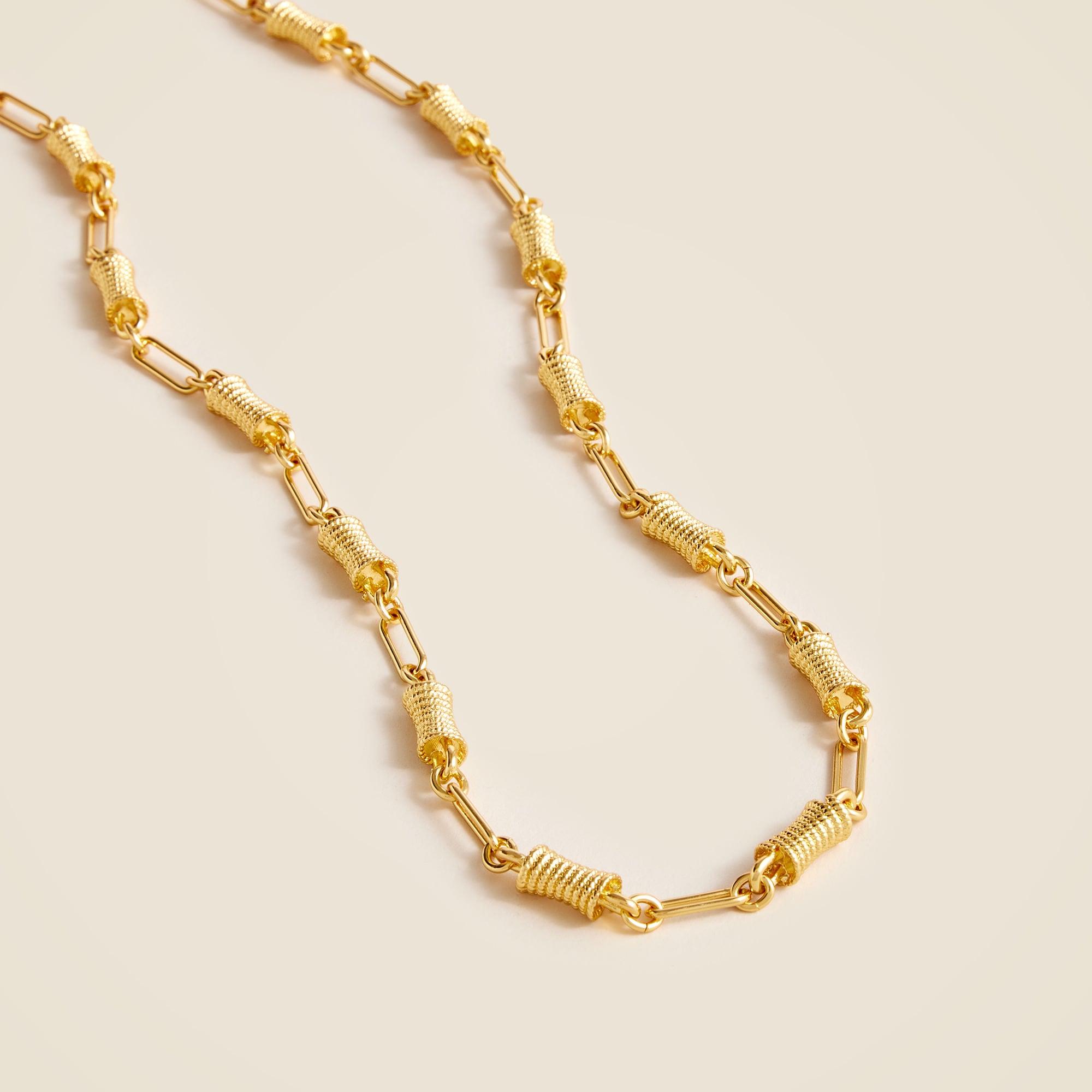 Knot link chain necklace Product Image