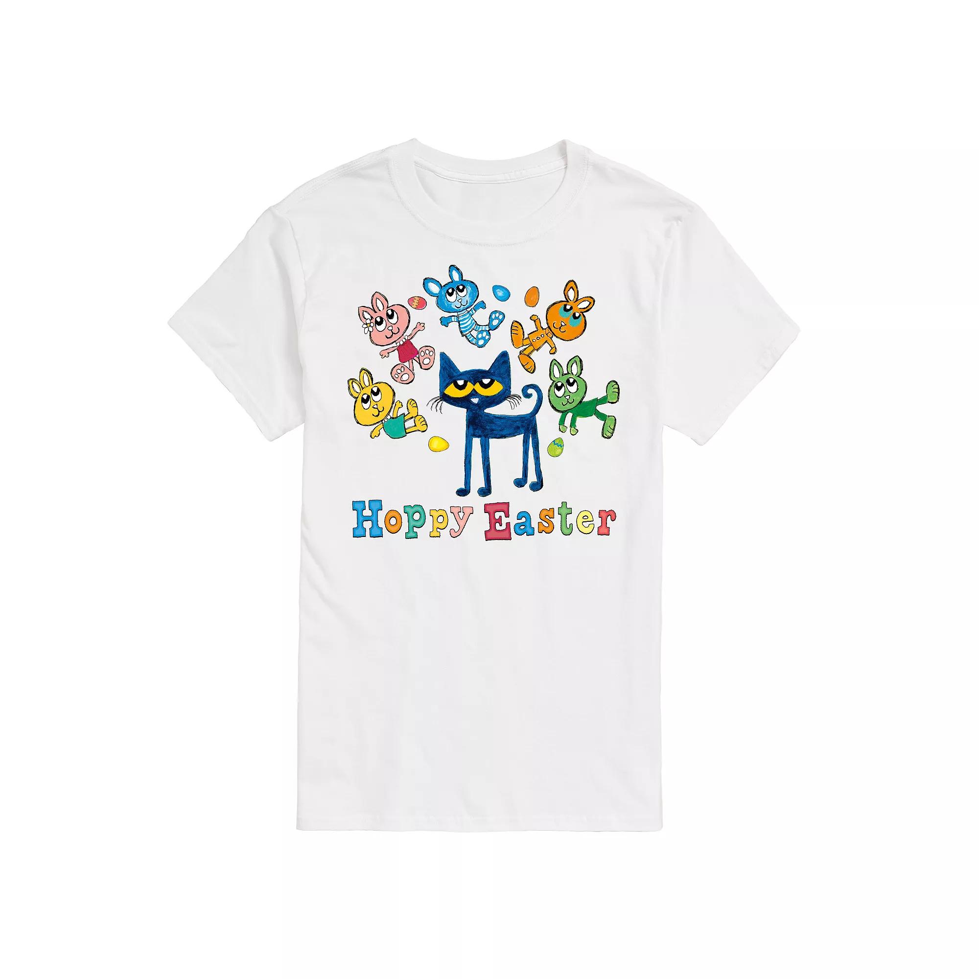 Big & Tall Pete The Cat Hoppy Easter Tee, Men's,  Product Image