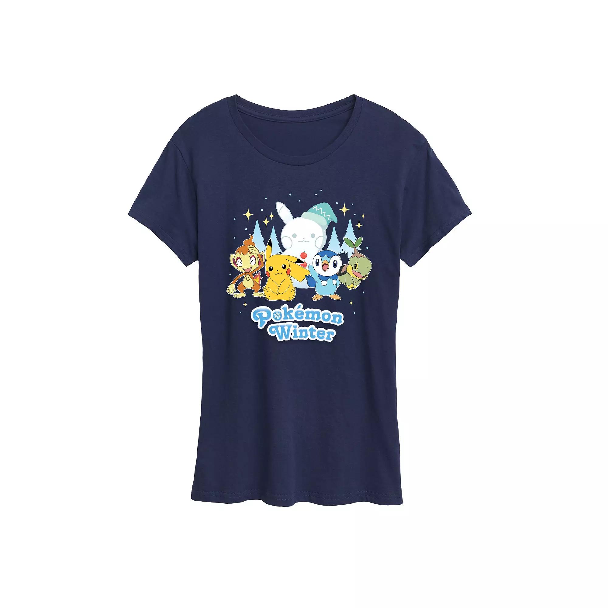 Women's Pokemon Winter Tee,  Product Image