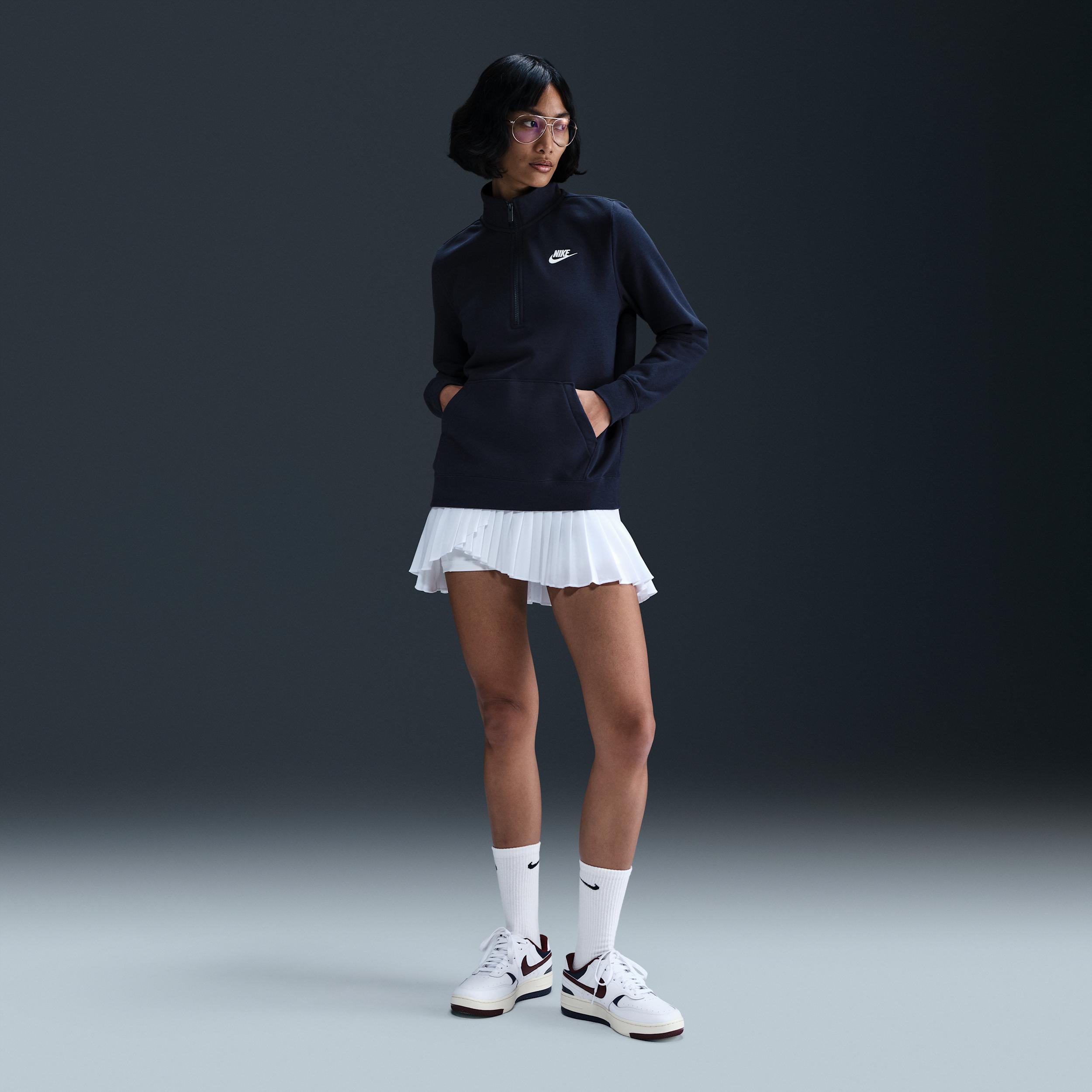 Women's Nike Sportswear Club Fleece 1/2-Zip Sweatshirt Product Image