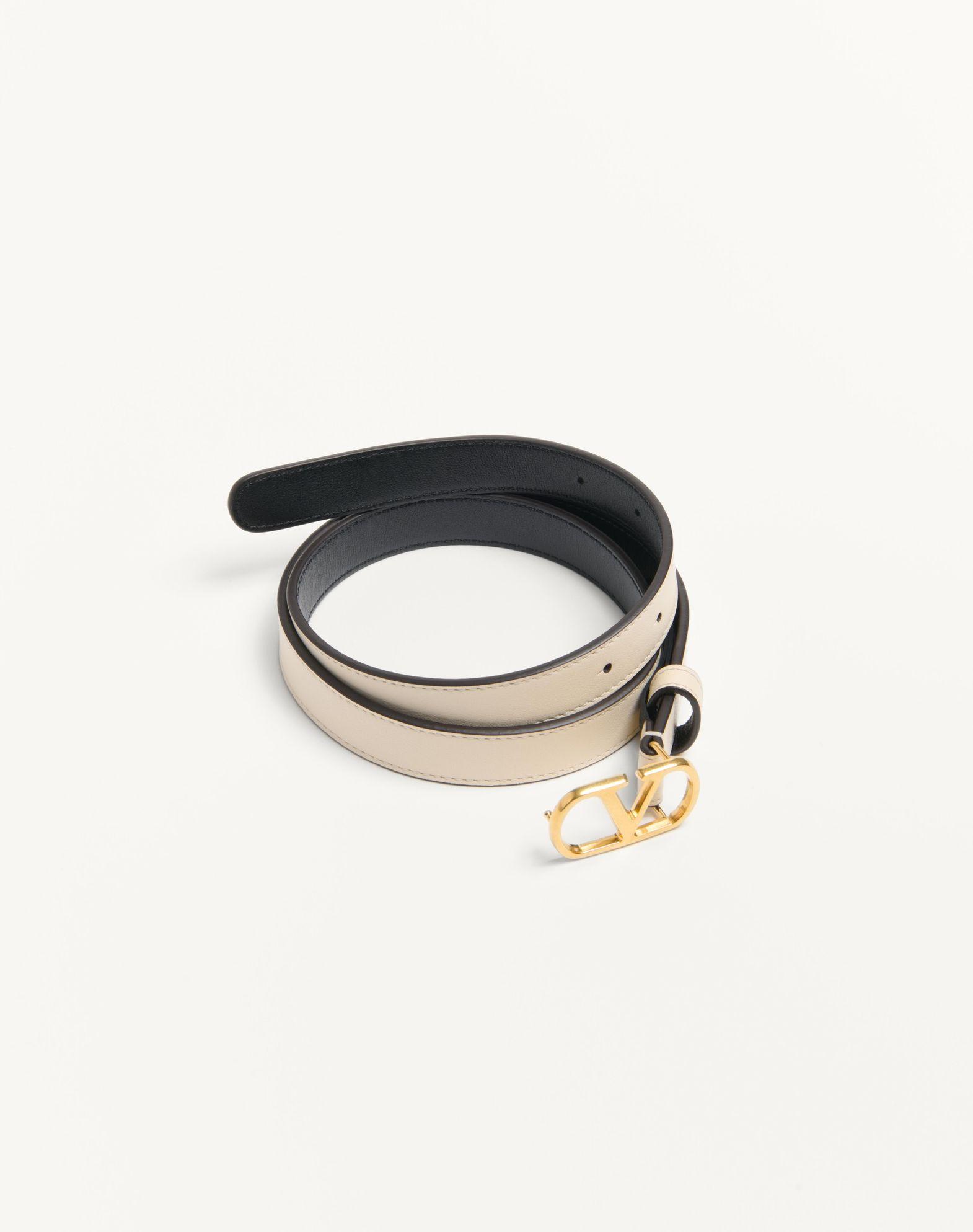 Vlogo Signature Belt In Shiny Calfskin 20 Mm Product Image