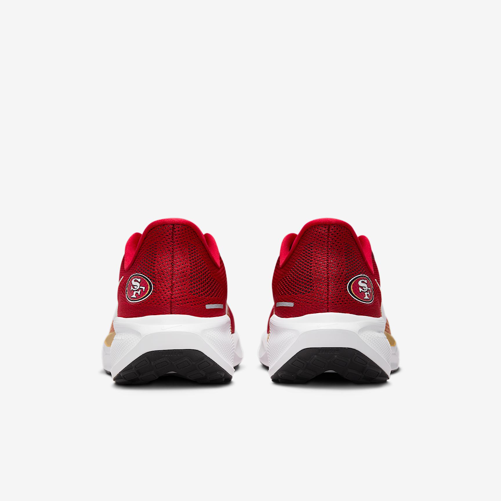 San Francisco 49ers Pegasus 41 Nike Men's NFL Road Running Shoes Product Image