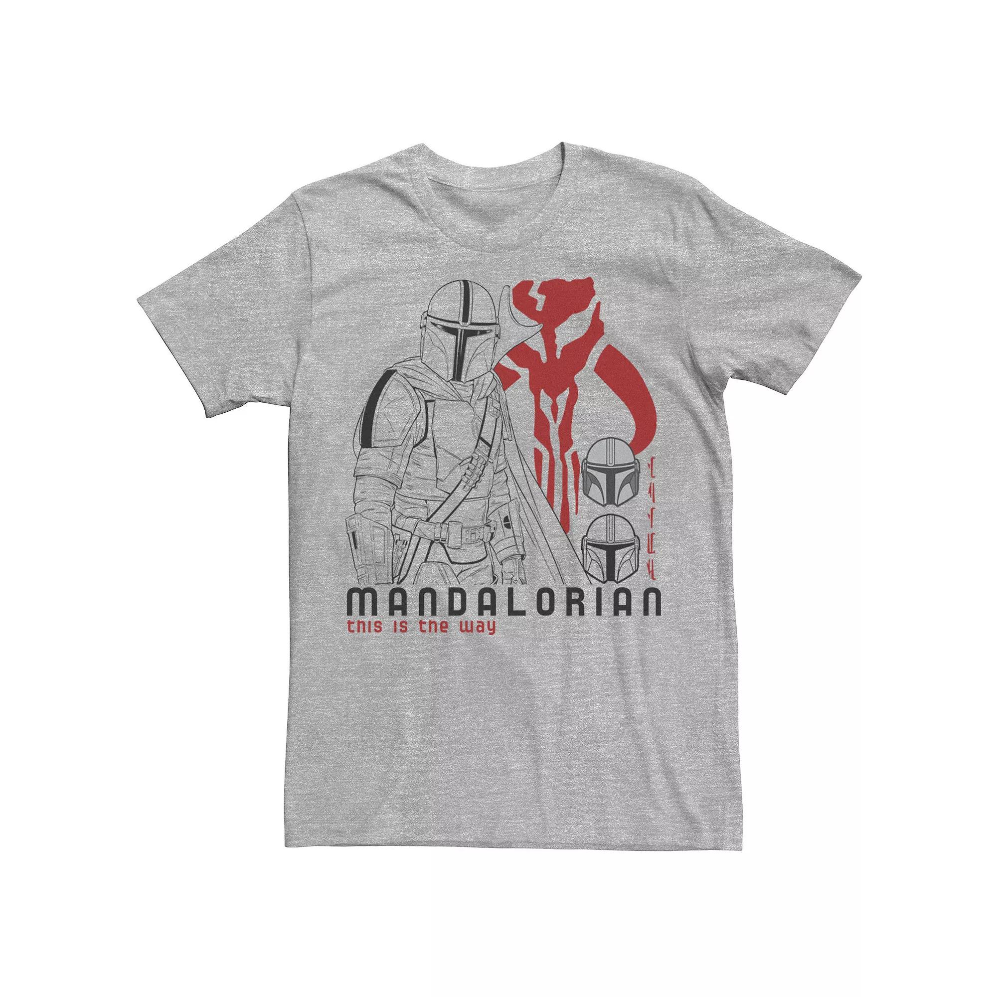 Men's Star Wars The Mandalorian Mudhorn Signet Left Chest Tee,  Product Image