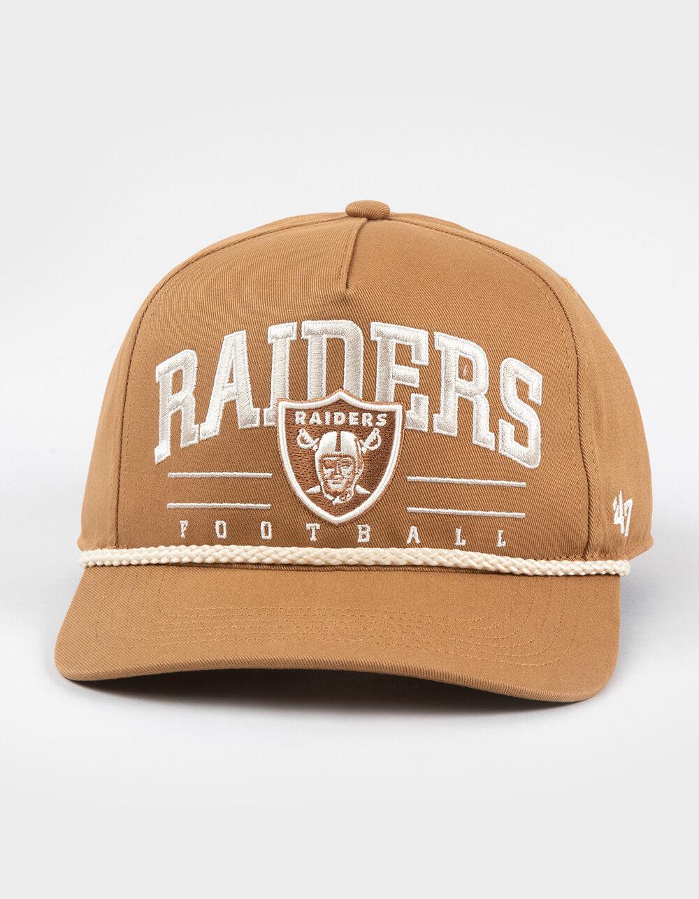 47 BRAND Las Vegas Raiders Roscoe Rope '47 Hitch Snapback Hat - TAN Product Image