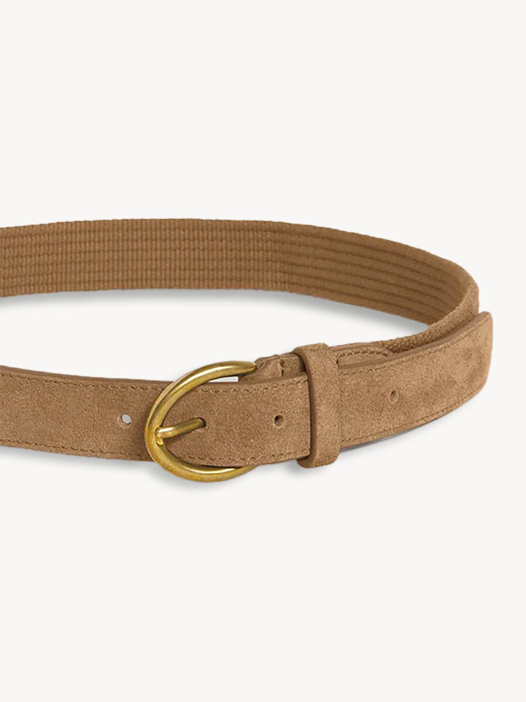 Uniform Khaki Cotton Surcingle Belt Product Image
