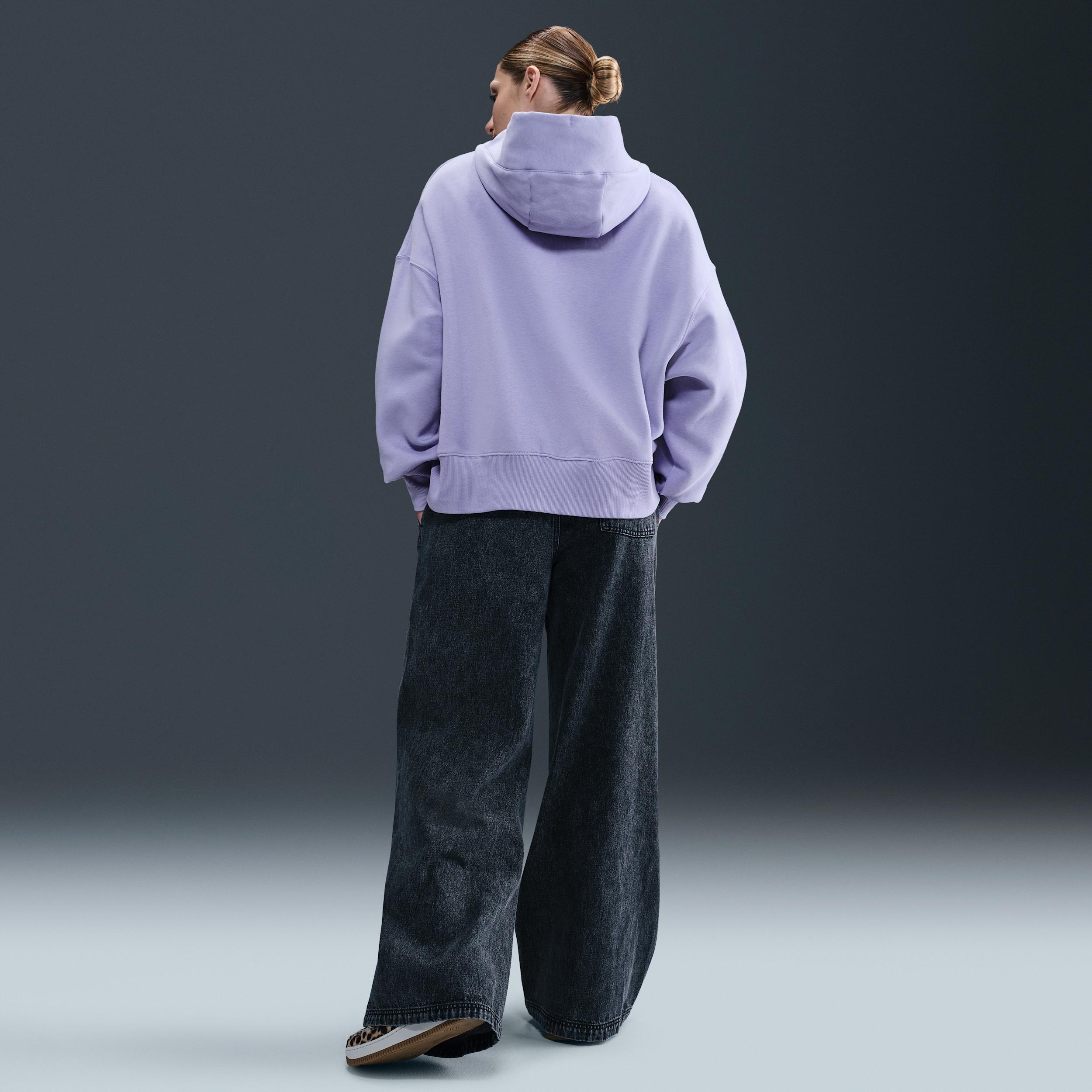 Womens Nike Sportswear Phoenix Fleece Over-Oversized Hoodie | HQ3024-533 Product Image