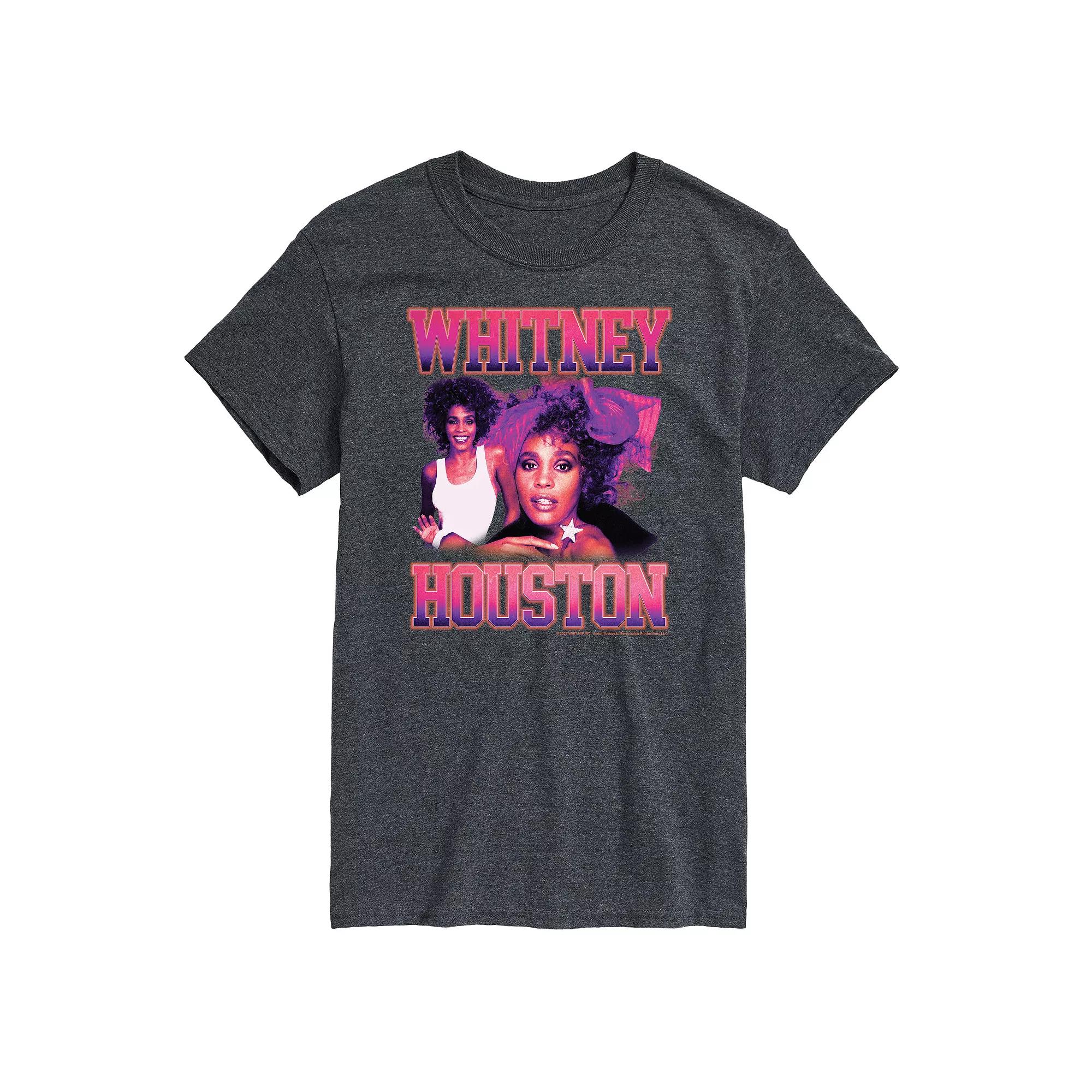 Big & Tall Whitney Houston Vintage Tee Tee, Men's,  Product Image