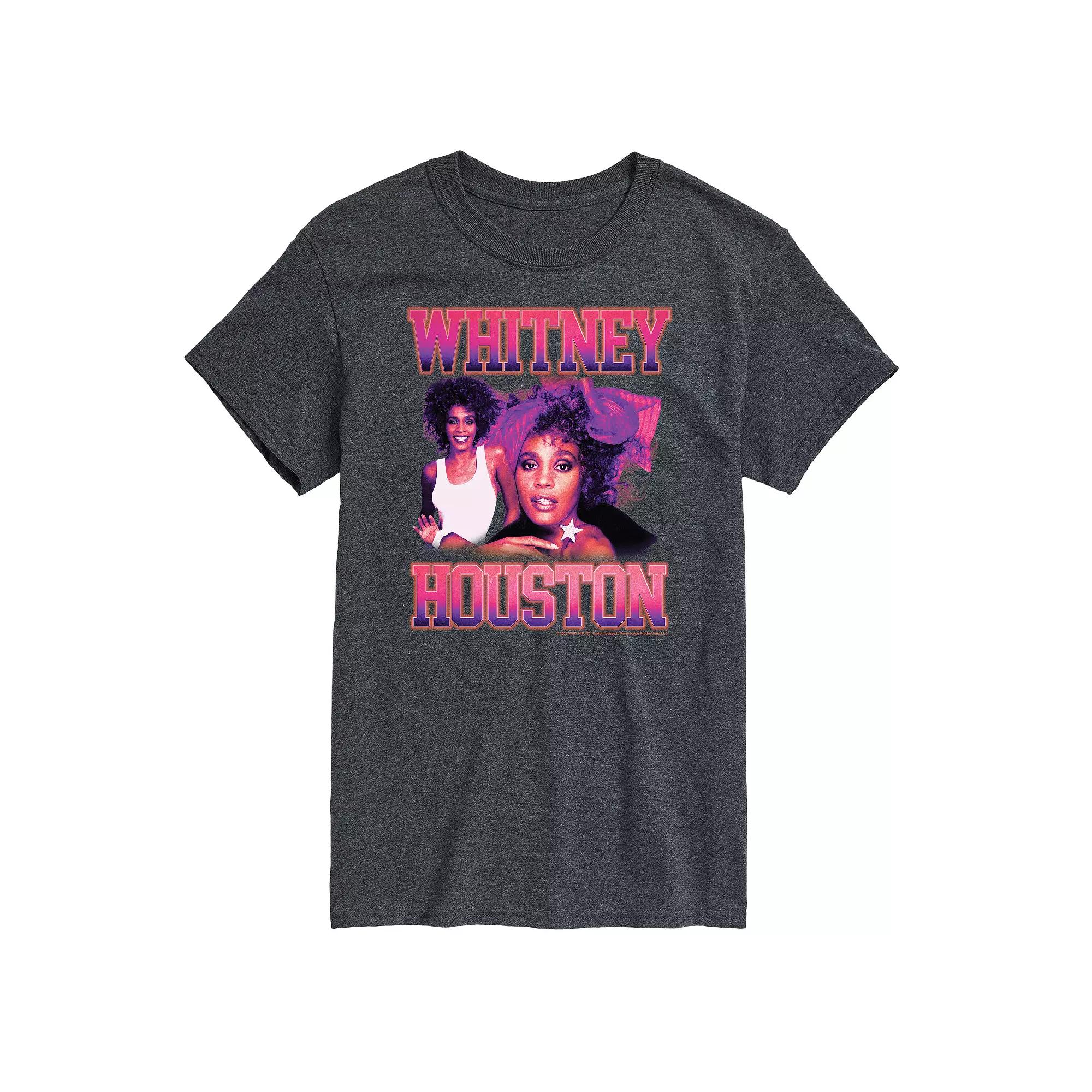 Big & Tall Whitney Houston Vintage Tee Tee, Men's,  Product Image