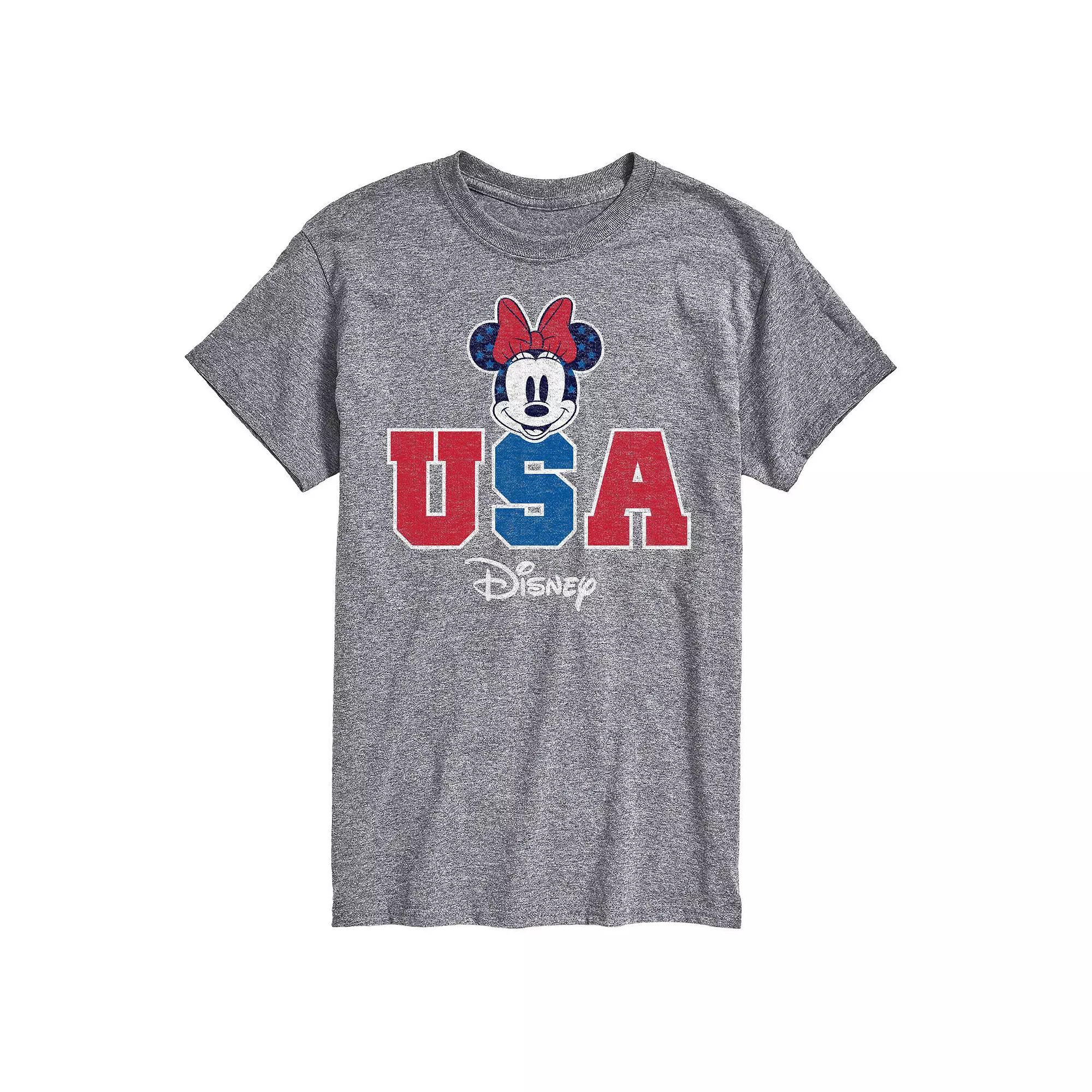 Disney's Minnie Mouse Men's USA Graphic Tee,  Product Image