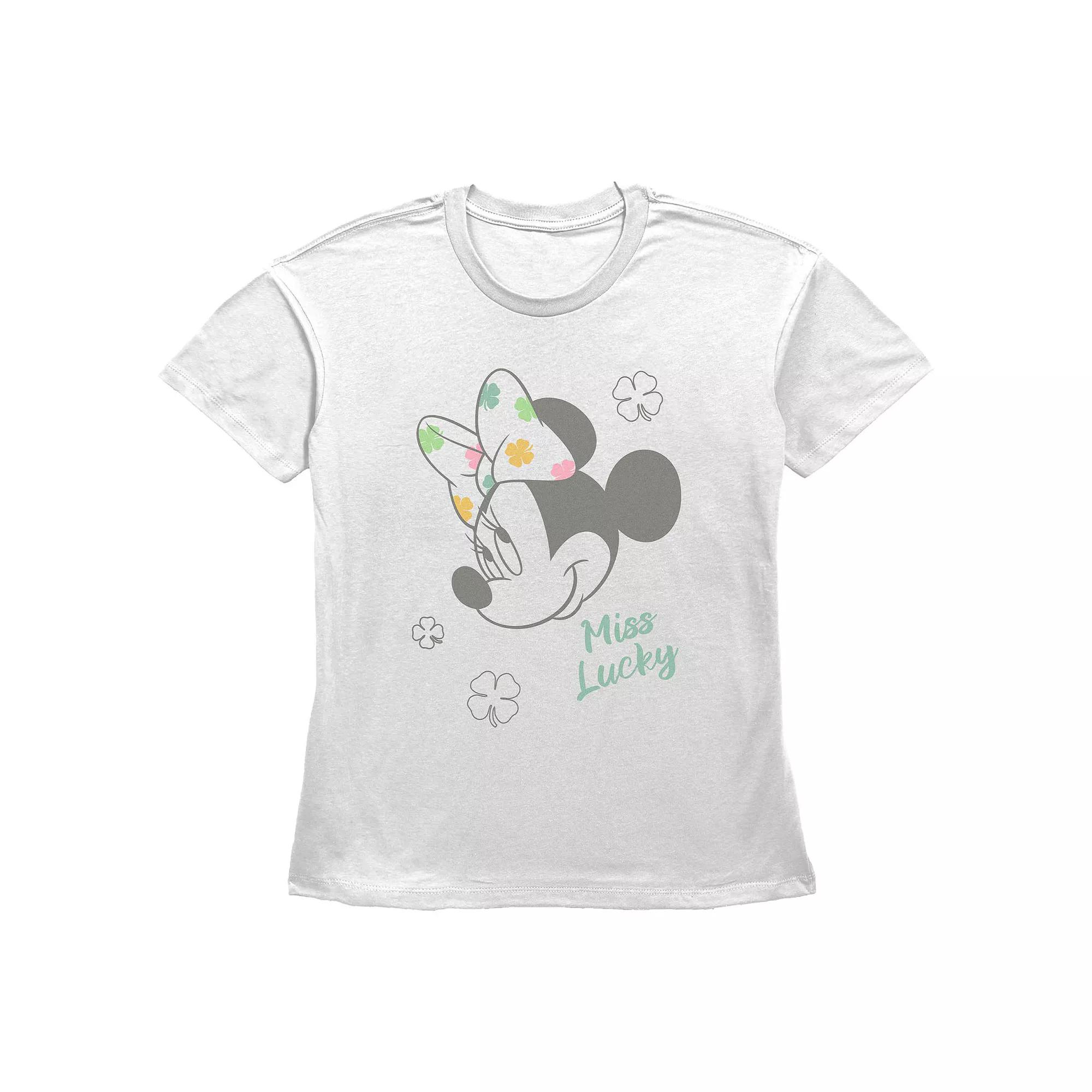 Disney's Minnie Mouse Miss Lucky Women's Graphic Tee,  Product Image