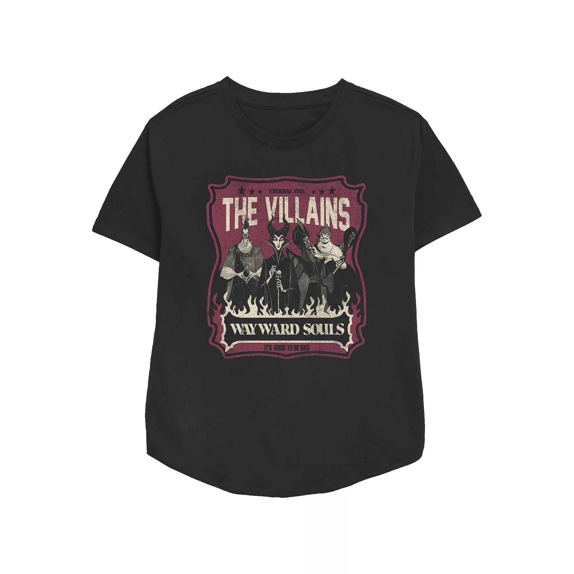 Disney Villains Women's Wayward Souls Graphic Tee,  Product Image