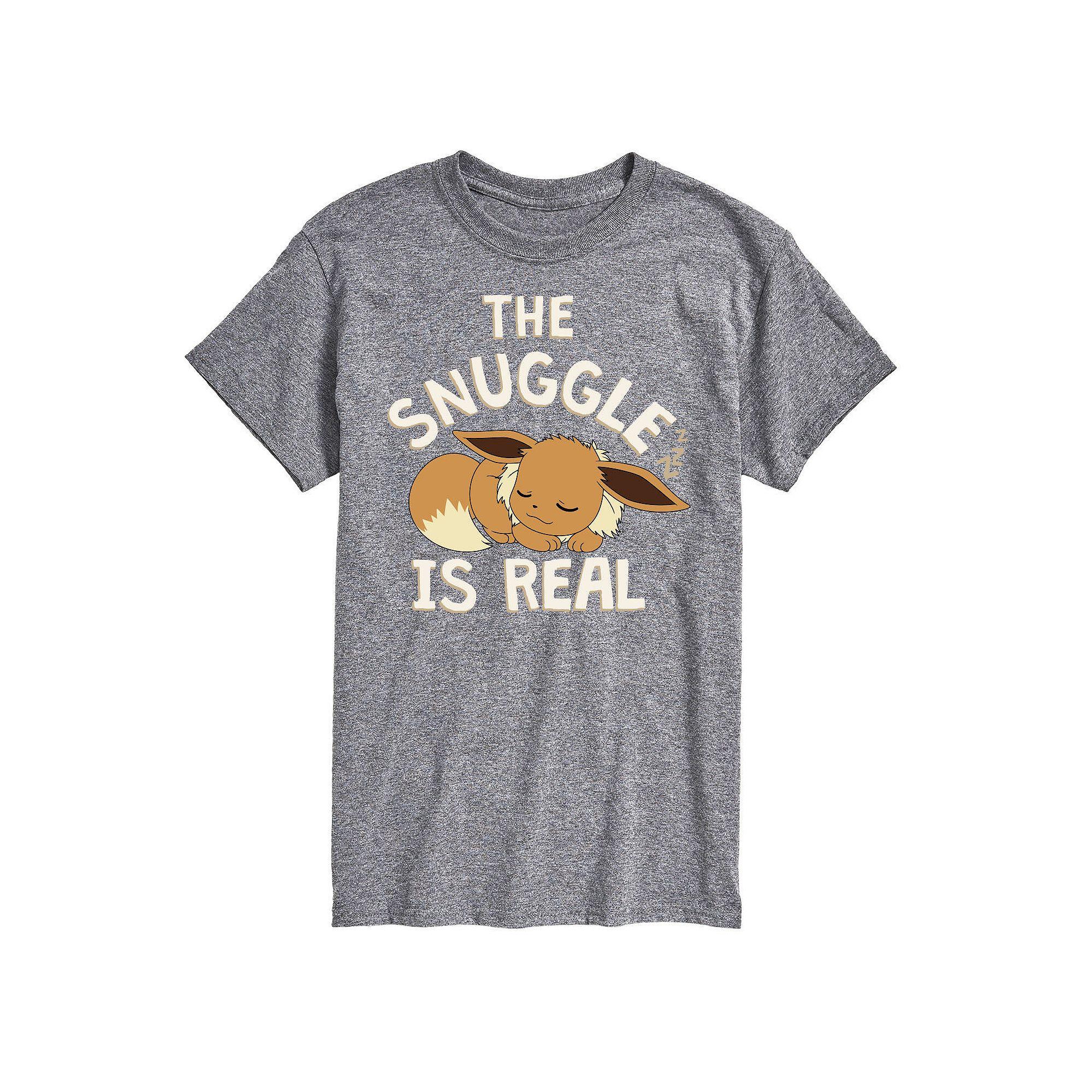 Men's Pokemon The Snuggle Eevee TEe,  Product Image