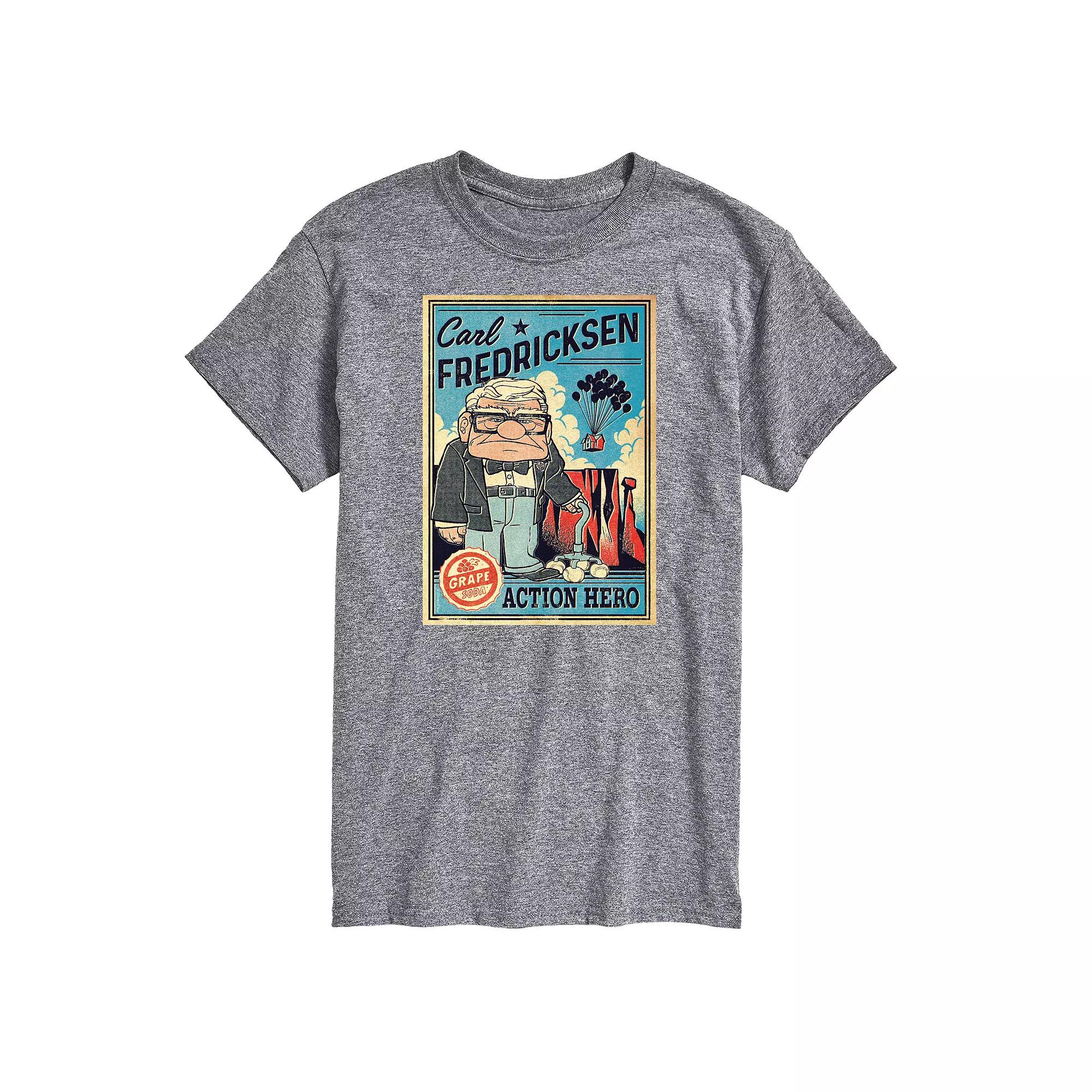 Disney / Pixar's UP Big & Tall Carl Graphic Tee, Men's,  Product Image